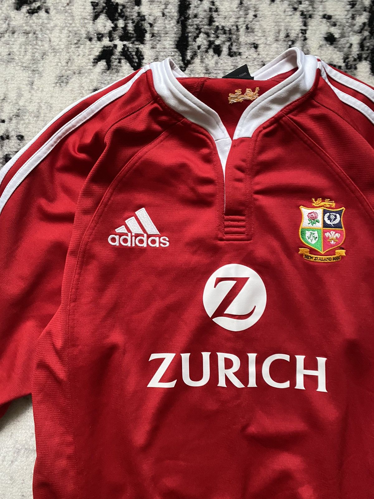 Adidas × Vintage Vintage Adidas 2005 New Zeeland Jersey Streetwear Y2k Sk8 L Size US L / EU 52-54 / 3 - 6 Thumbnail