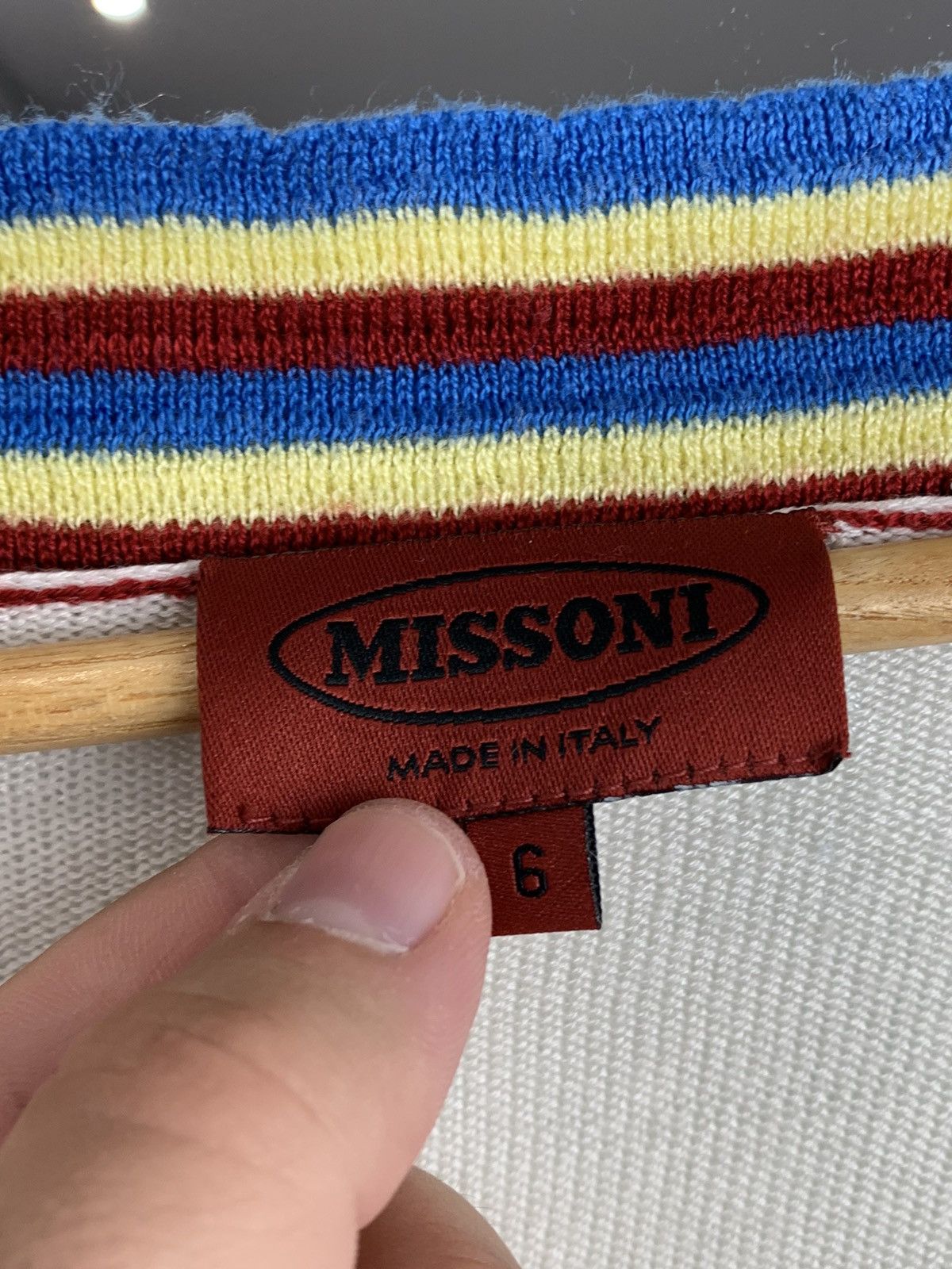 Missoni Missoni Vintage Blouse Y2K Cotton Jumper Size:6 Size M / US 6-8 / IT 42-44 - 6 Thumbnail