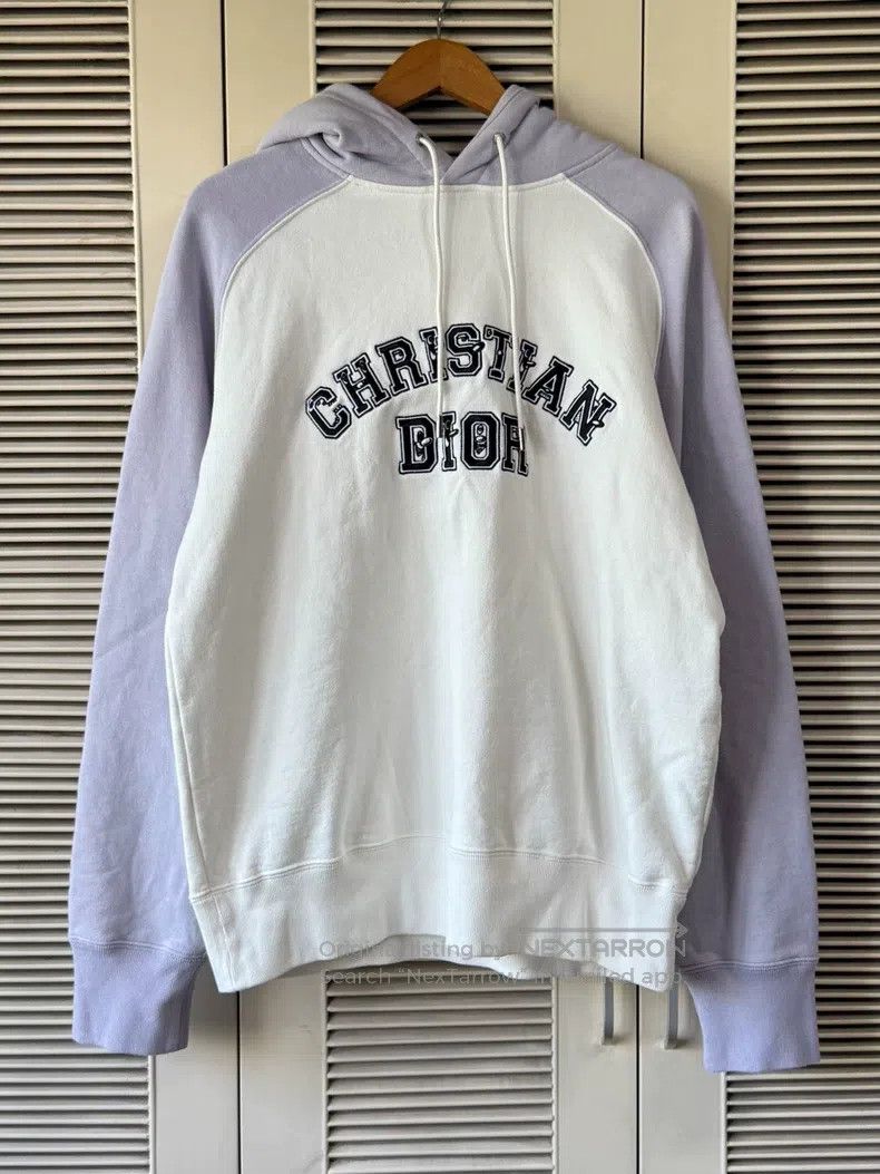 Dior Dior White and purple hooded sweatshirt Size US M / EU 48-50 / 2 - 1 Thumbnail