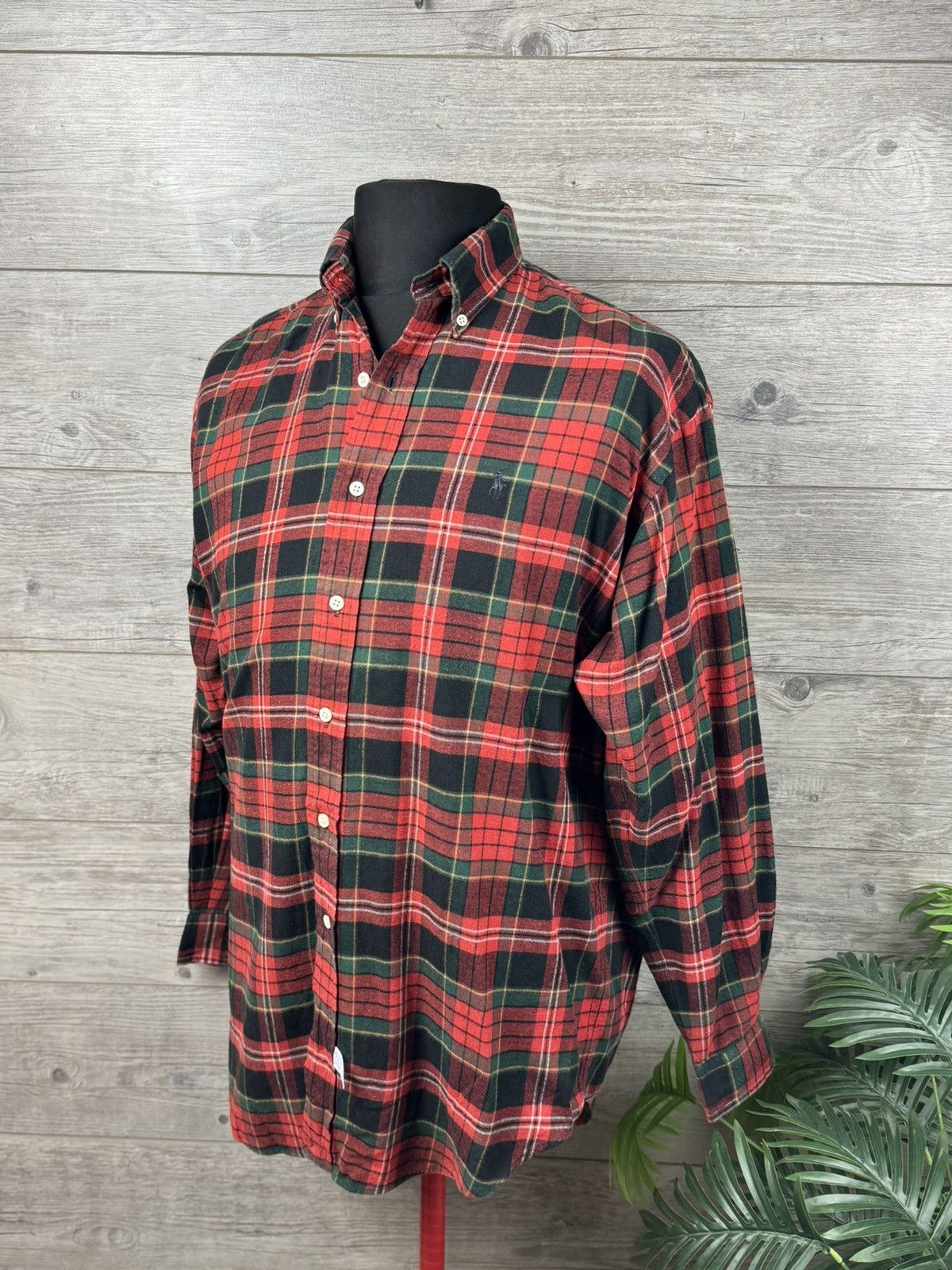 Polo Ralph Lauren POLO RALPH LAUREN Flannel shirt with long sleeves size M Size US M / EU 48-50 / 2 - 4 Thumbnail