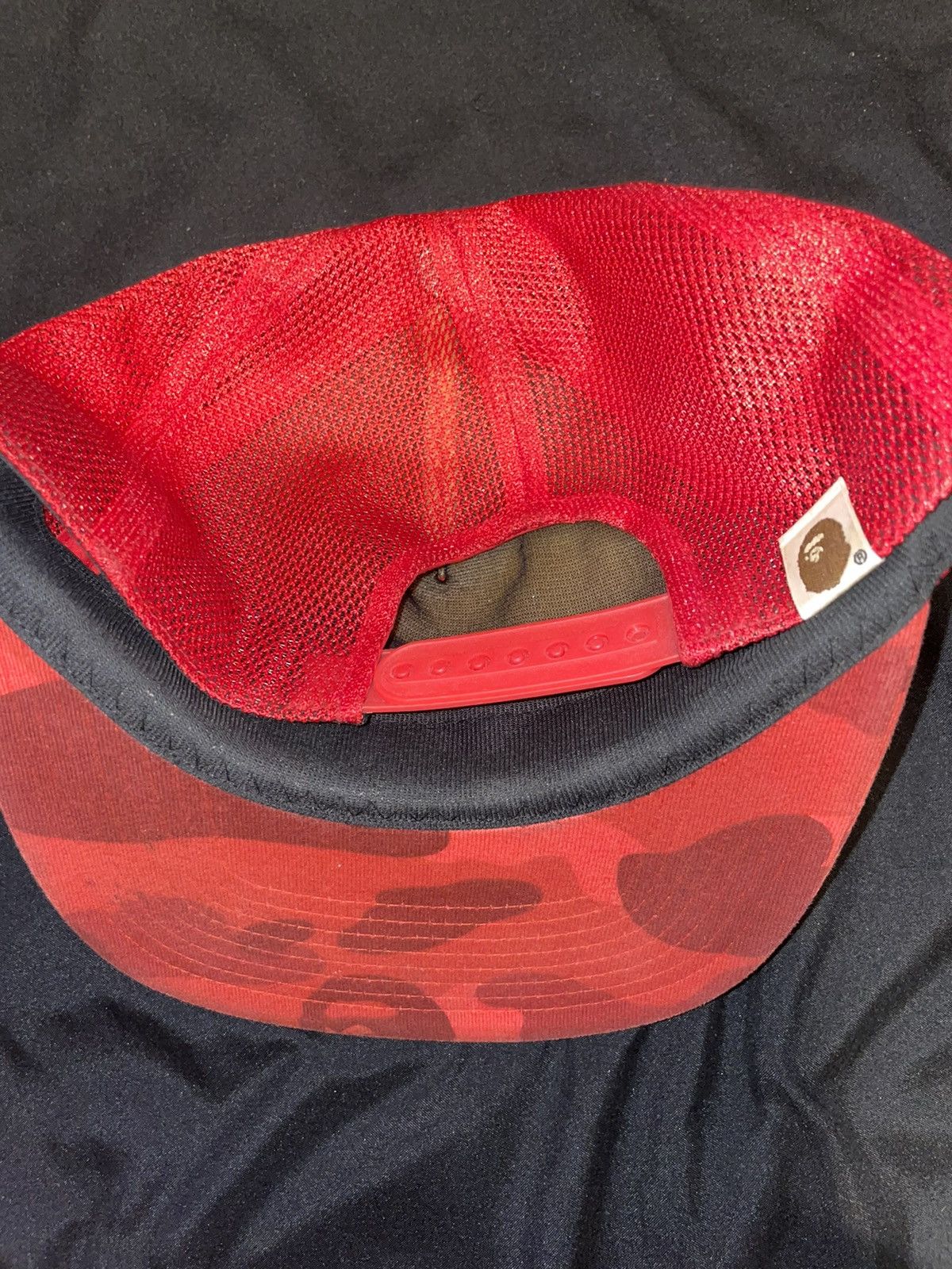 Bape Color Camo Ape Head Mesh Cap Size ONE SIZE - 3 Thumbnail
