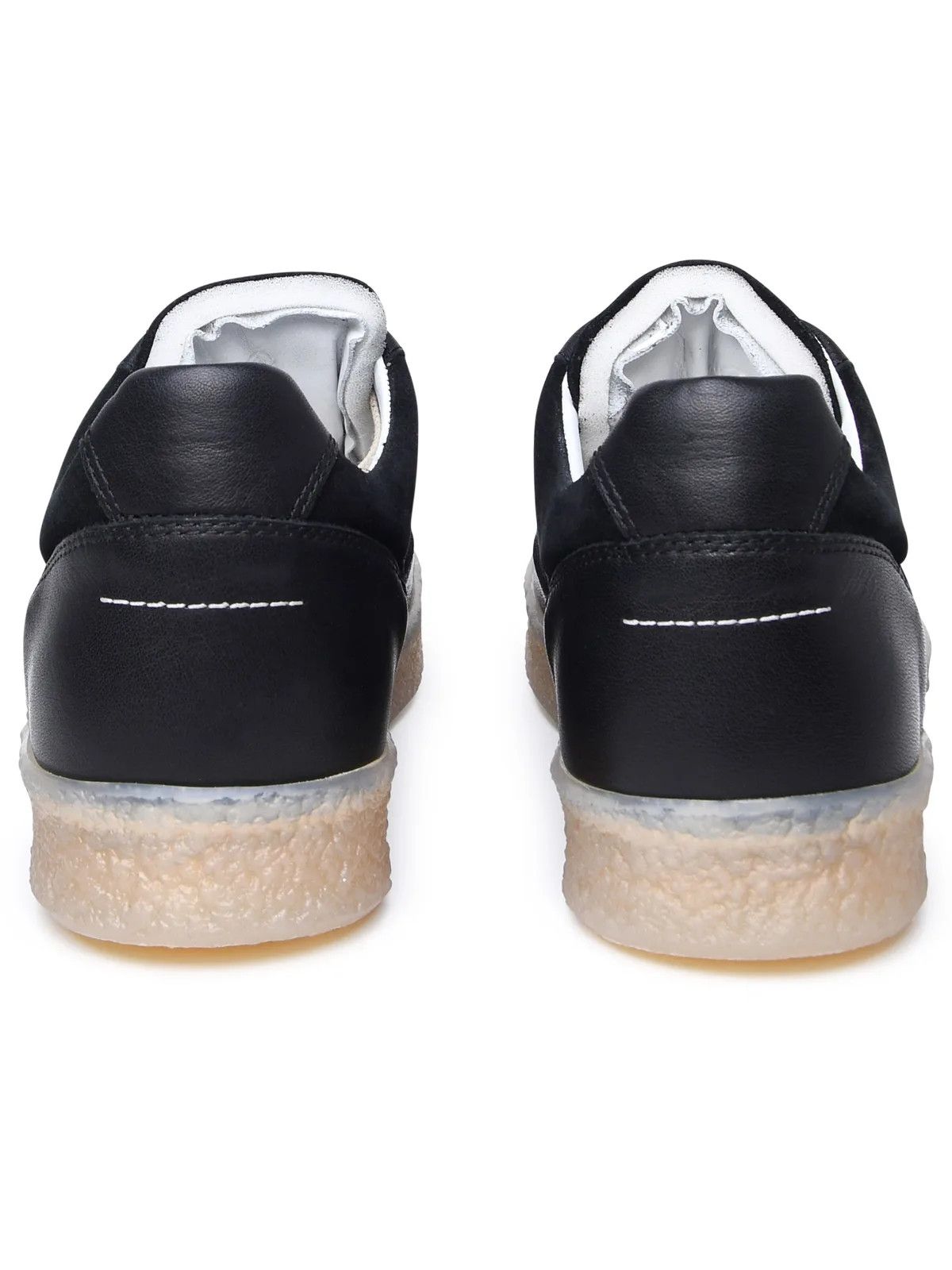 Maison Margiela o1w1db11025 Low-Top Sneakers in Black Size US 7 / IT 37 - 4 Thumbnail