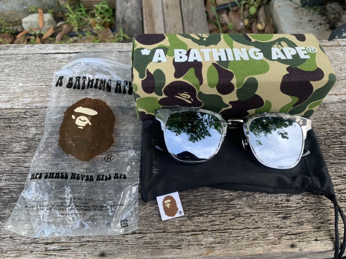 Bape A bathing Ape Sunglasses Size ONE SIZE - 4 Thumbnail