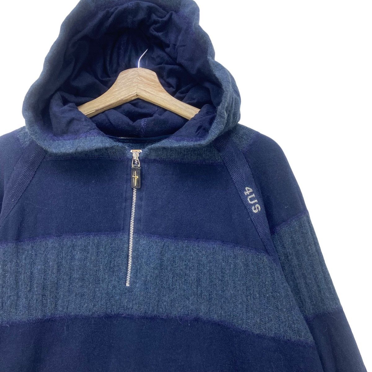 Paciotti 4US Cesare Paciotti Knit Half Zipper Sweater Size US S / EU 44-46 / 1 - 3 Thumbnail