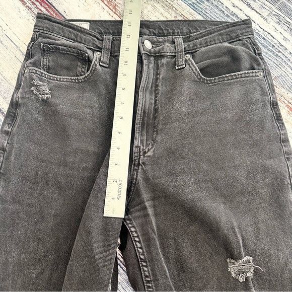 Gap GAP 90’s Loose High Rise in Washed Black Women’s Jeans Size 28" / US 6 / IT 42 - 7 Thumbnail