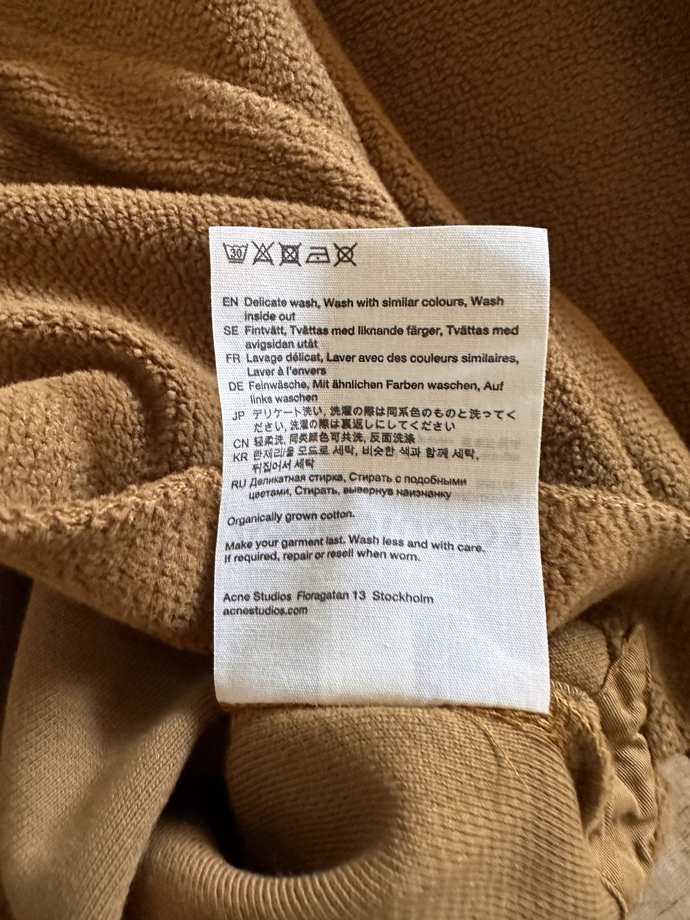 Acne Studios ACNE Farmy Teddy Sweatshirt Size US S / EU 44-46 / 1 - 7 Thumbnail