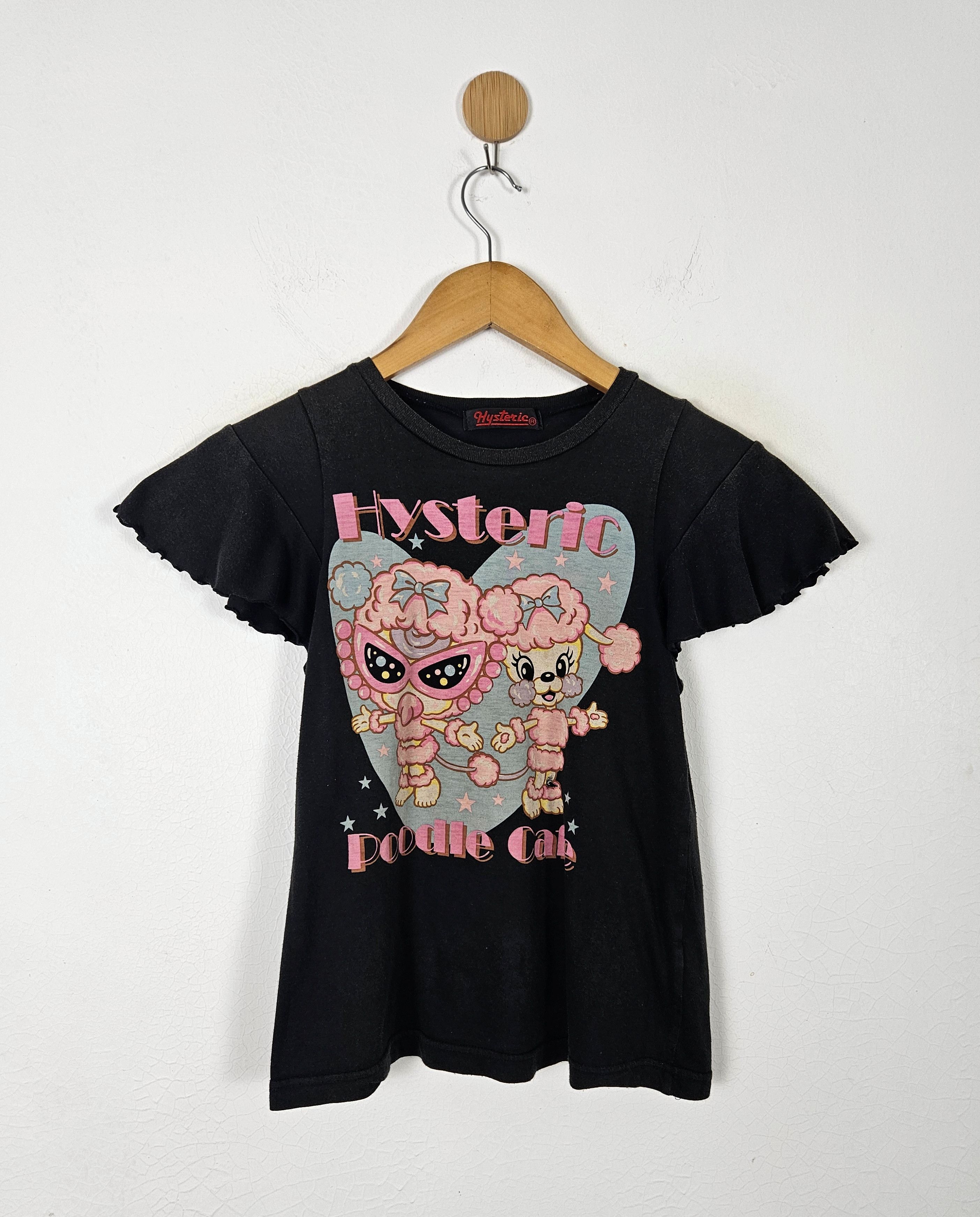 Hysteric Glamour Mini Poodle Cafe shirt