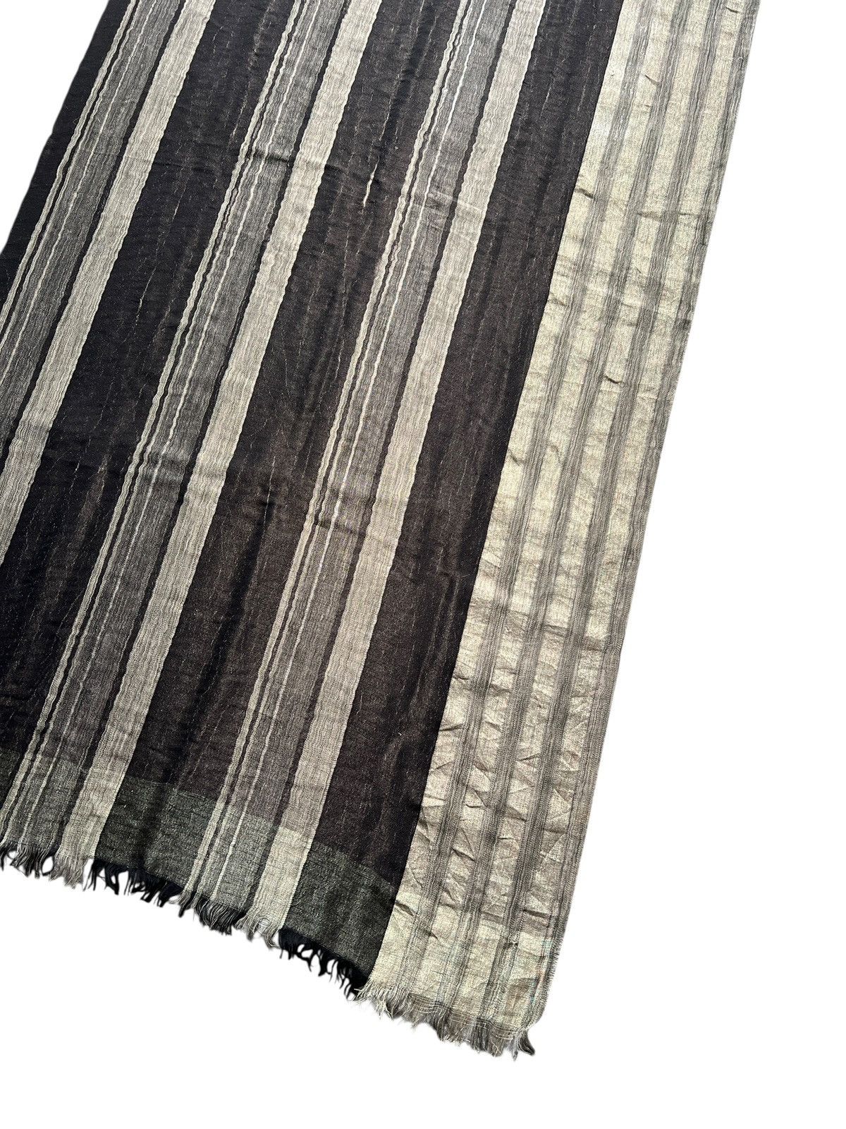 Issey Miyake 1980s Issey Miyake Permanente Big Scarf/ Muffler Size ONE SIZE - 12 Thumbnail