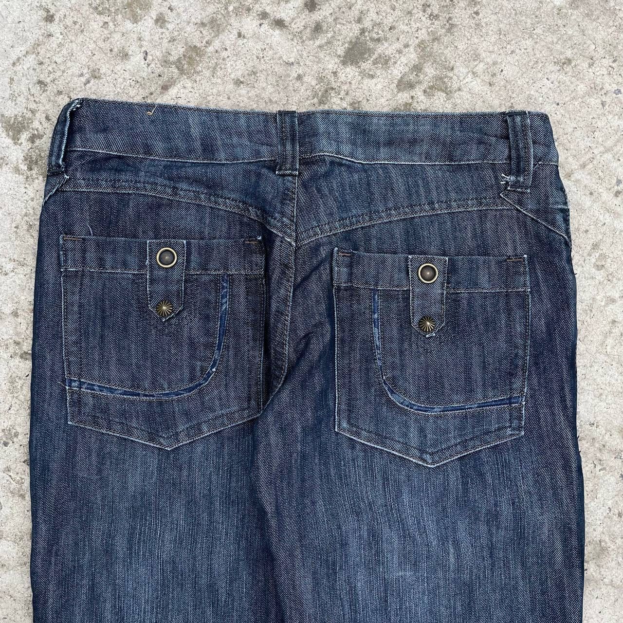 Hypebeast Vintage Er GAO Women’s Jeans Size W30xL34 Y2K 00s Grunge Size 30" / US 8 / IT 44 - 10 Thumbnail