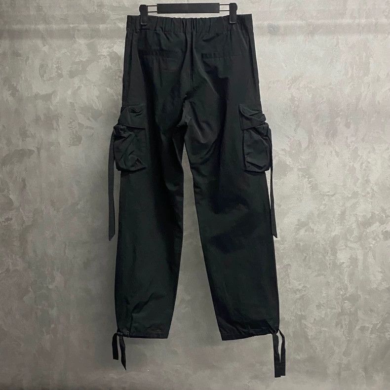 Louis Vuitton Louis Vuitton Black Pocket Lace-Up Overalls pants Size US 38 / EU 54 - 2 Thumbnail