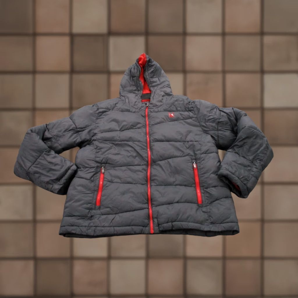 Spyder Spyder Jacket Mens M Gray Puffer Outdoors Hiking Quilted Logo Bomber Size US M / EU 48-50 / 2 - 1 Thumbnail