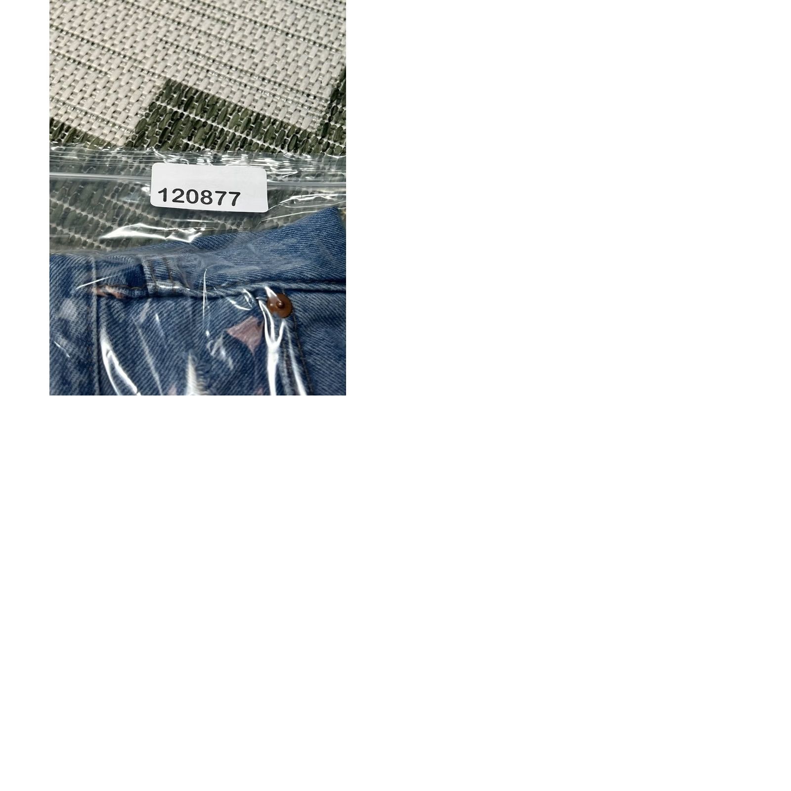 Madewell Madewell Shorts Womens Blue Denim Cut Off Distressed High Rise Relaxed Fit Size 29 Size 29" - 9 Thumbnail