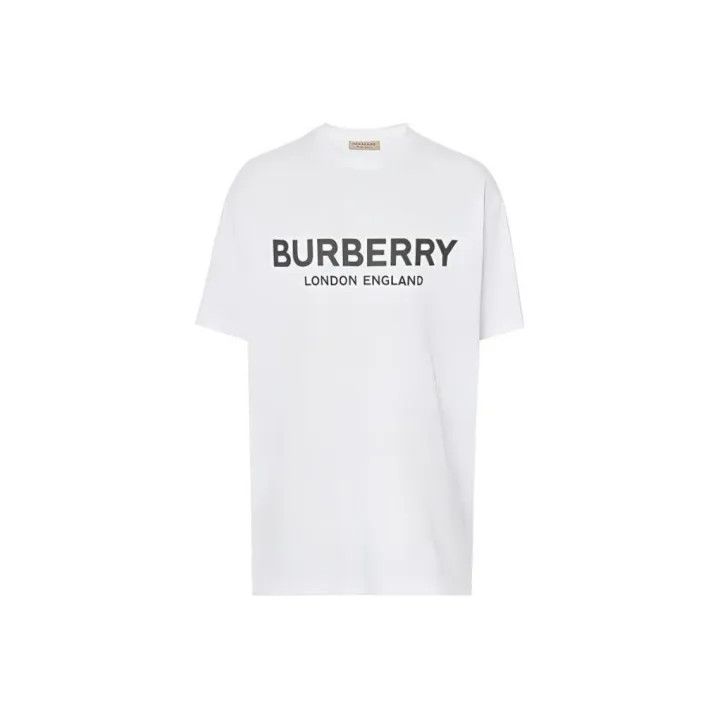Burberry Burberry Logo Print Cotton T-Shirt For Men 0079 Size XXL / US 16-18 / IT 52-54 - 1 Thumbnail
