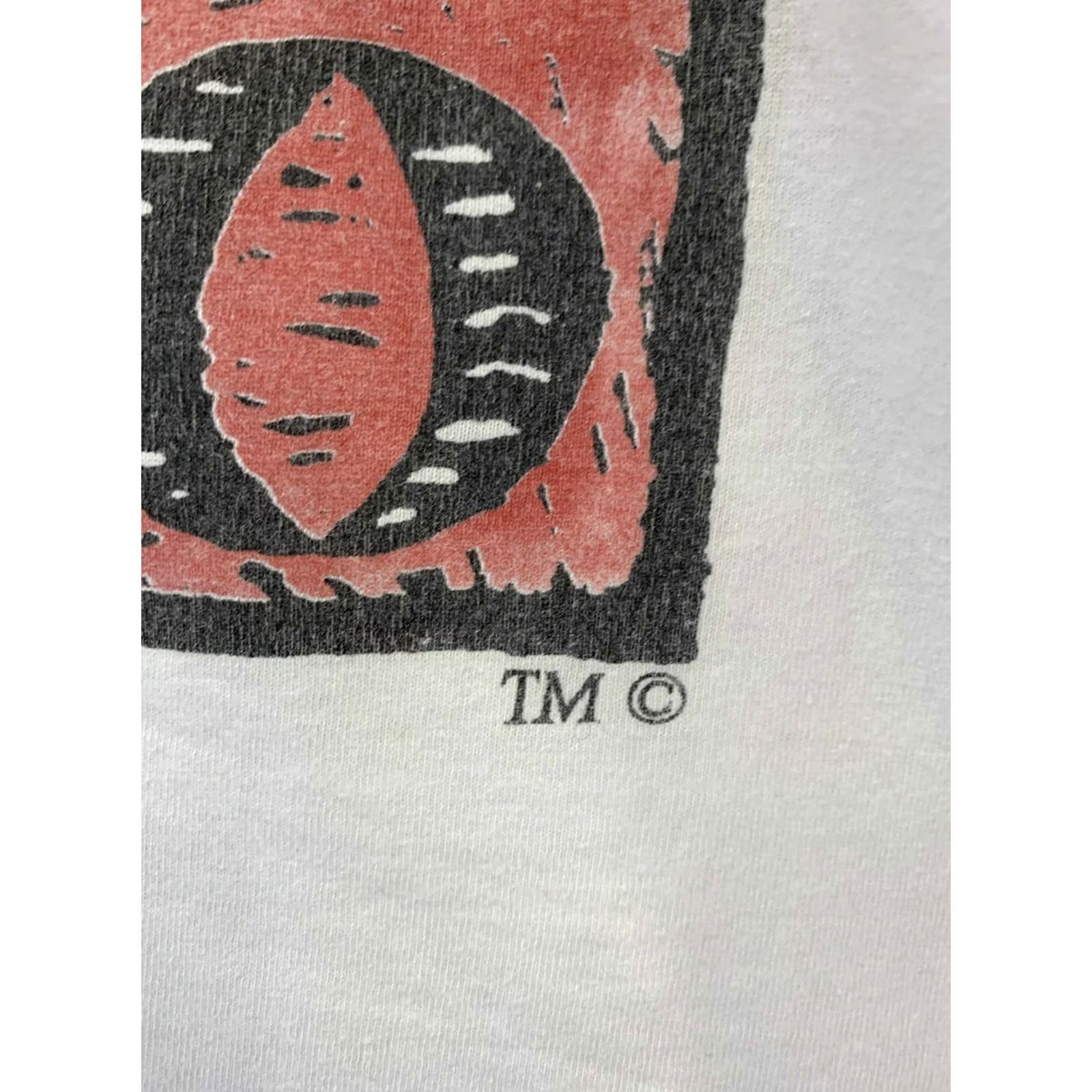 Mambo VINTAGE Mambo T-Shirt White XL 90s Red Star Logo Graphic Mens Size US XL / EU 56 / 4 - 5 Thumbnail