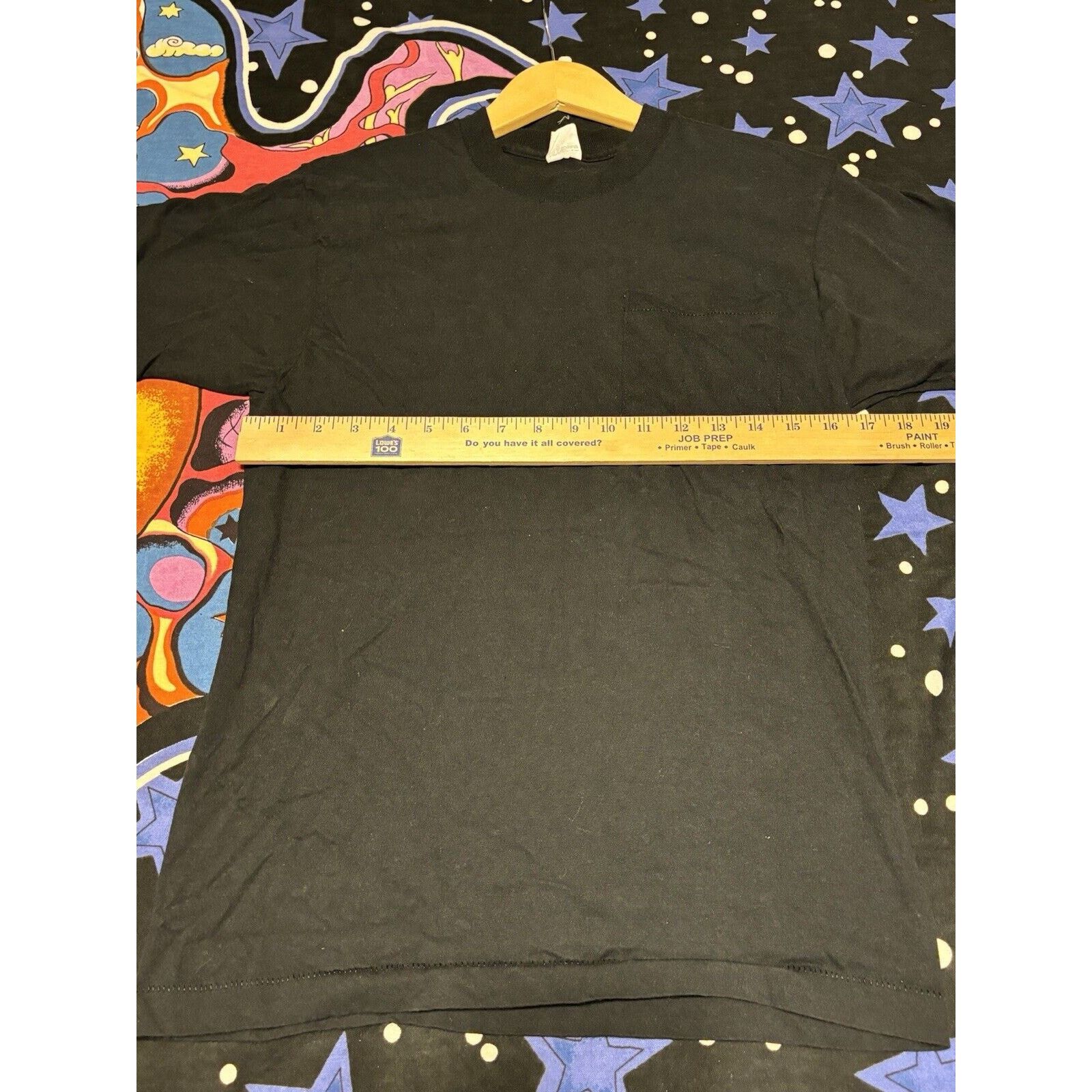 Fruit Of The Loom Vintage Faded Black Blank Shirt Brand Fruit Of The Loom Size US M / EU 48-50 / 2 - 7 Thumbnail