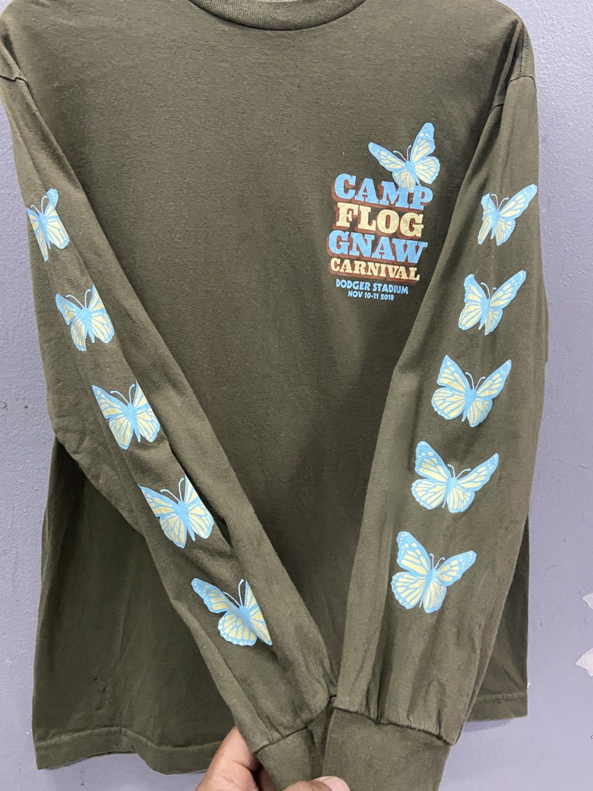 Golf Wang GOLF WANG 2018 CAMP FLOG GNAW CARNIVAL LONG SLEEVE SHIRT Size US M / EU 48-50 / 2 - 5 Thumbnail