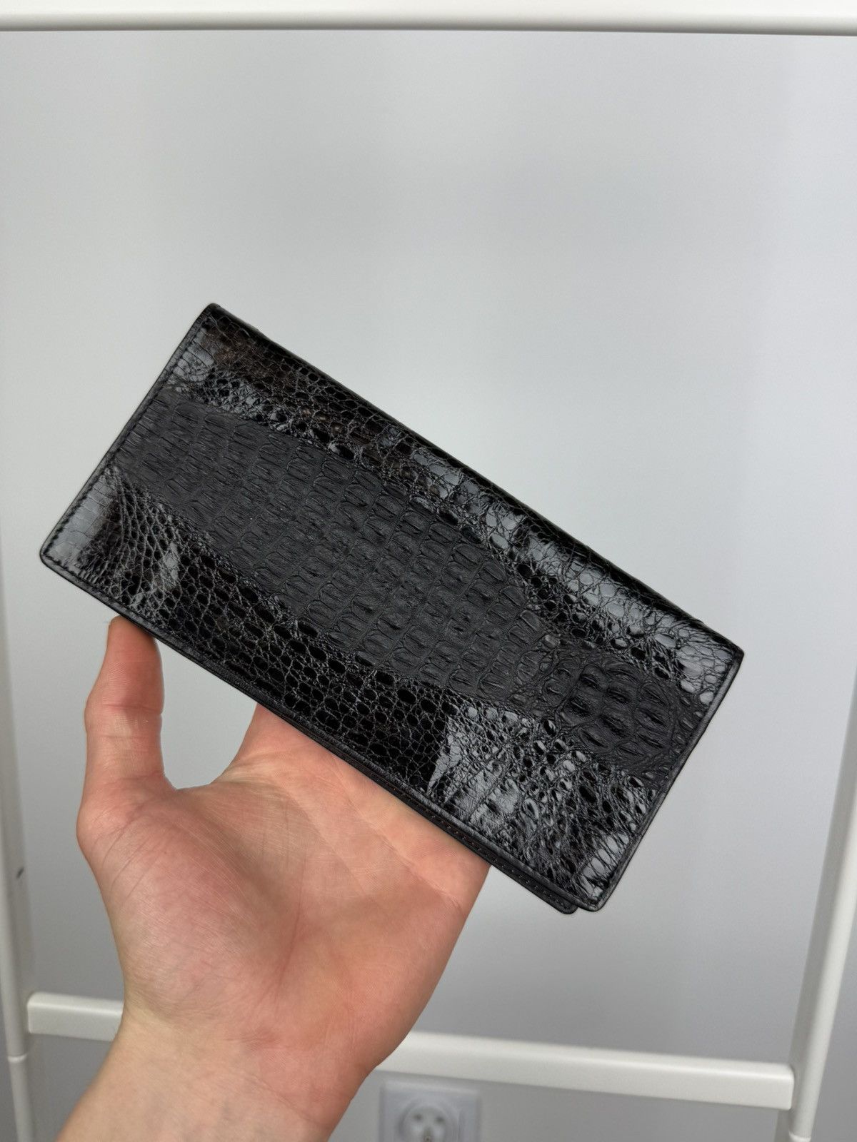 Handmade Crocodile Leather Wallet Size ONE SIZE - 1 Thumbnail