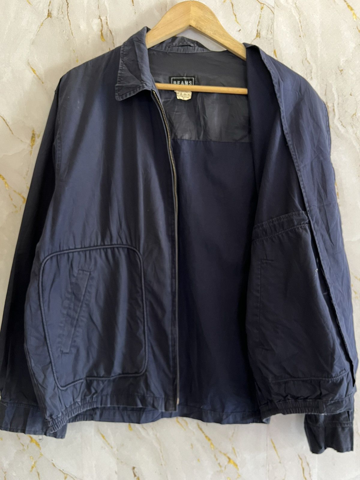 Beams Japan Beams Zipper Jacket Japanese Streetwear Outerwear Size US L / EU 52-54 / 3 - 3 Thumbnail