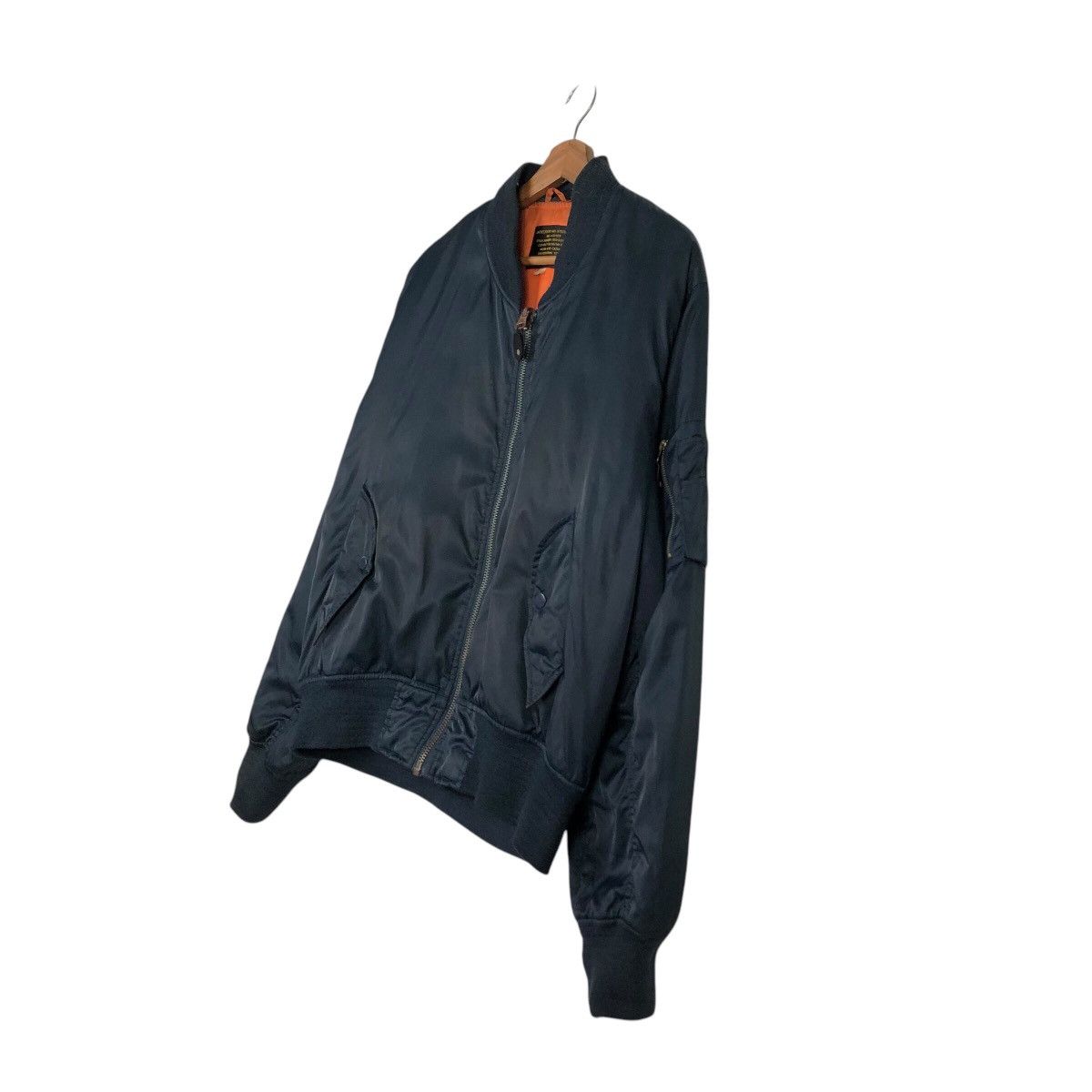Japanese Brand × Vintage 📌Vintage Bomber Jacket Reversible Be-J For Parachute Design Size US L / EU 52-54 / 3 - 3 Thumbnail
