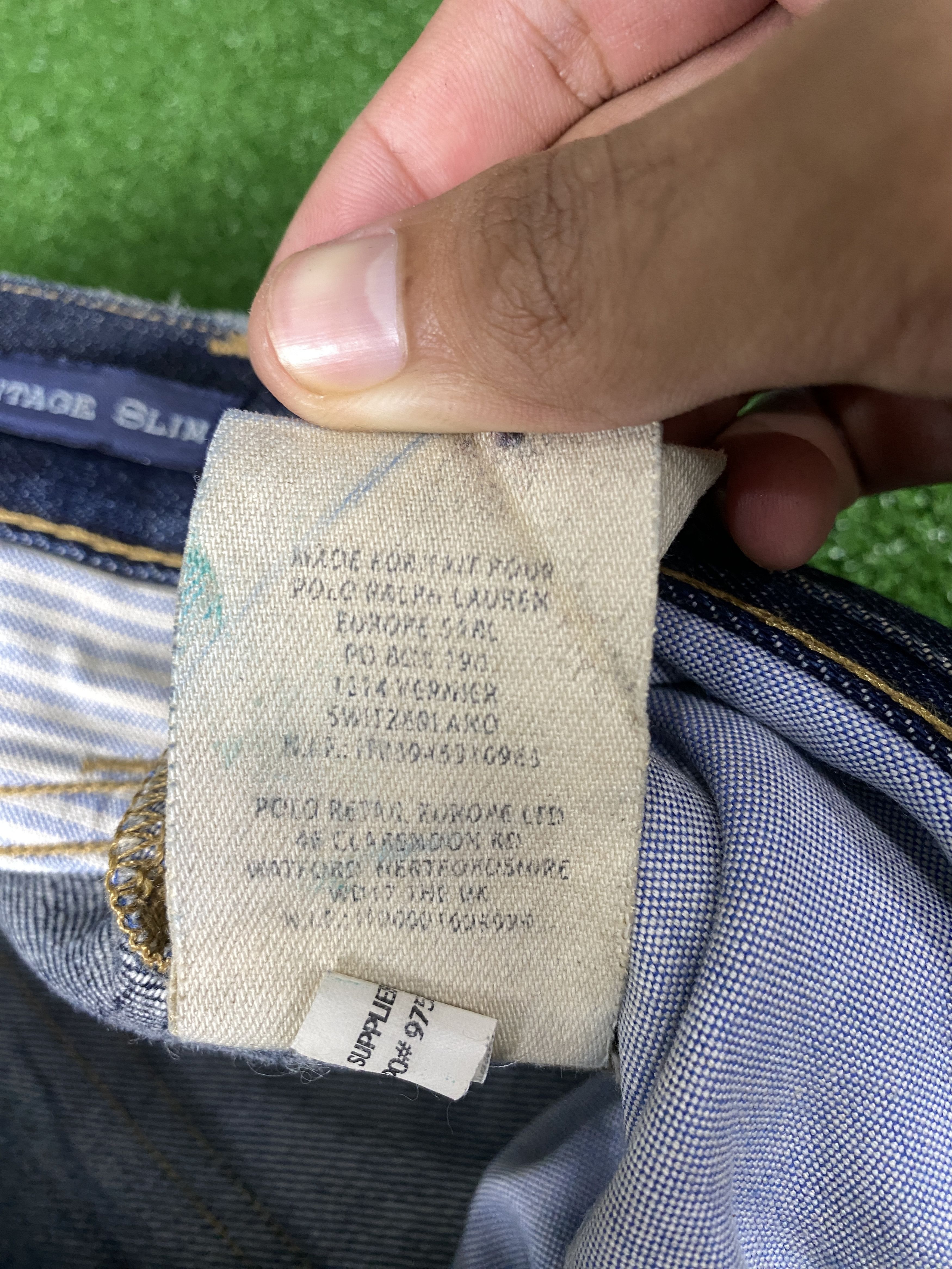 Japanese Brand × Vintage Vintage Rugby Al Brand Faded Black Jeans Size US 32 / EU 48 - 13 Thumbnail