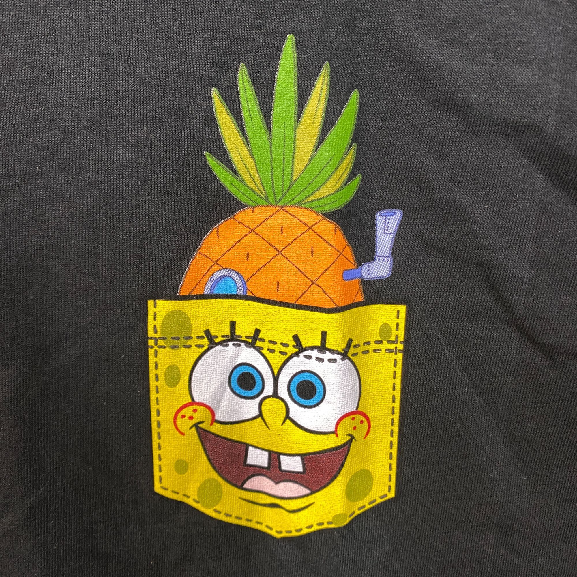 Nickelodeon Nickelodeon Spongebob Fake Pocket Spongebob T-Shirt 2XL Size US XXL / EU 58 / 5 - 2 Thumbnail