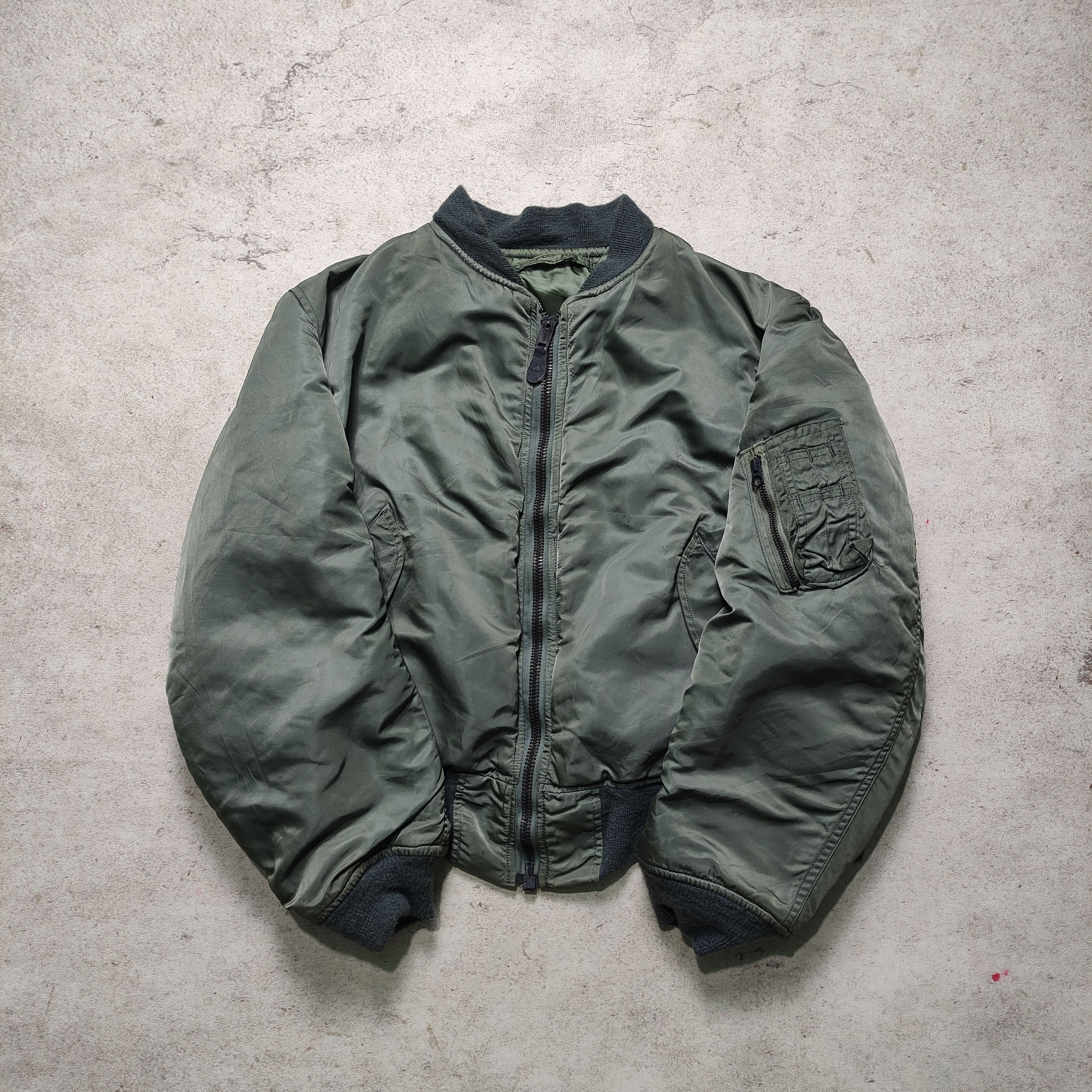 Alpha Industries × Vintage Alpha Industries Vintage Jacket 1986 Size US L / EU 52-54 / 3 - 1 Thumbnail