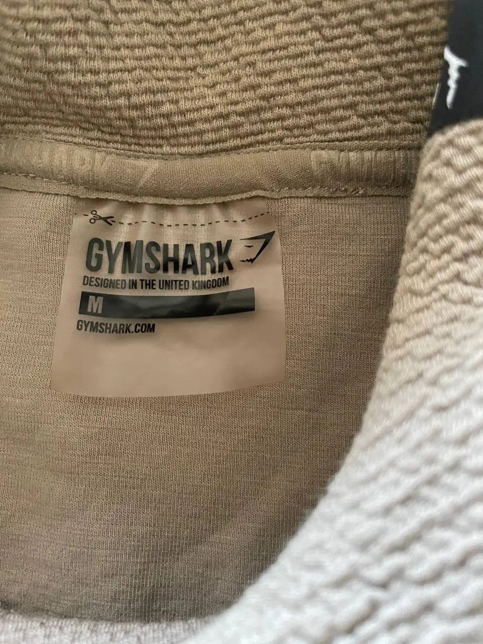 Gymshark Gymshark Pullover Hoodie Beige Kangaroo Pocket Size L Size US M / EU 48-50 / 2 - 6 Thumbnail