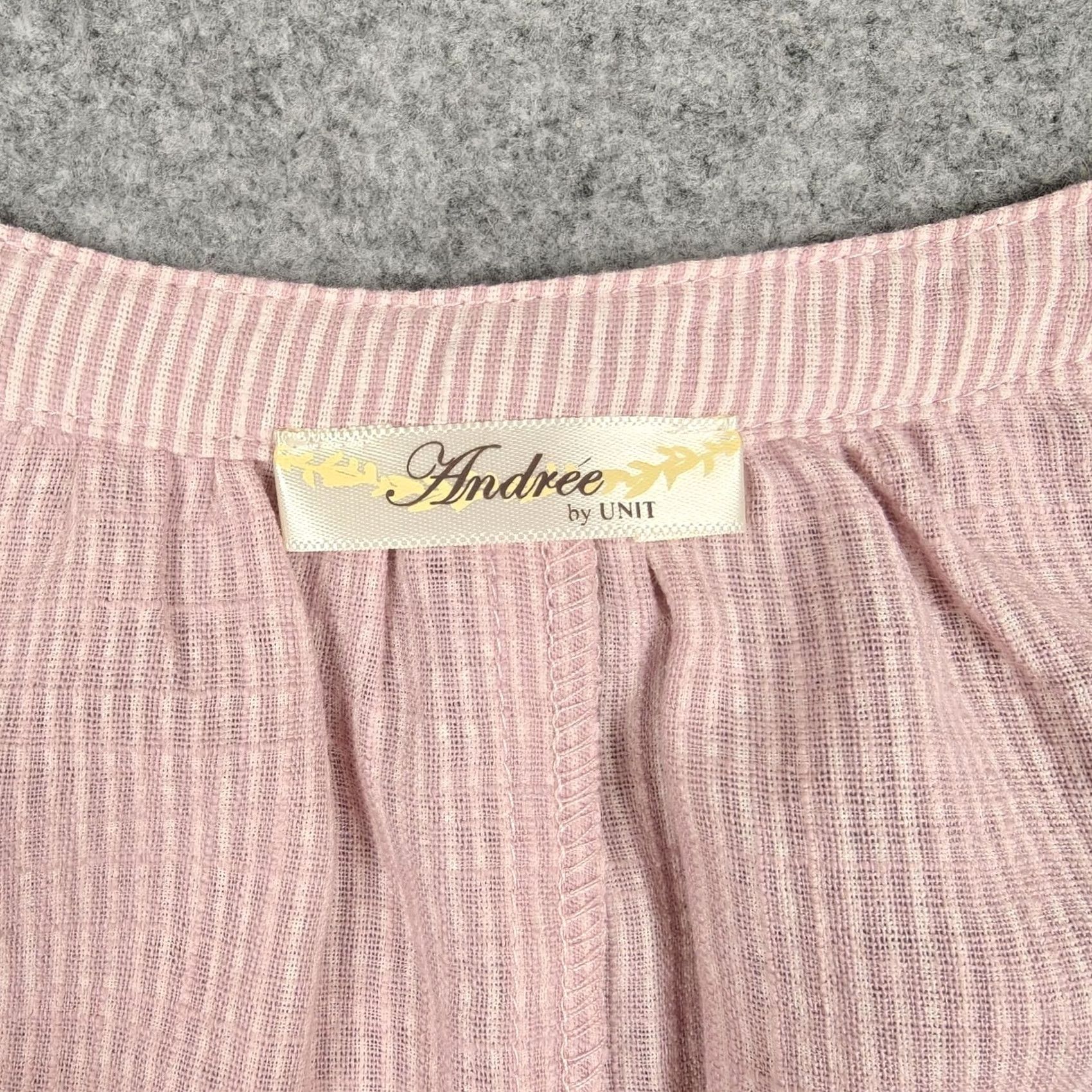 Vintage Andree By Unit Pink Tunic Tank Women Large - Boho Style Casual Size L / US 10 / IT 46 - 3 Thumbnail
