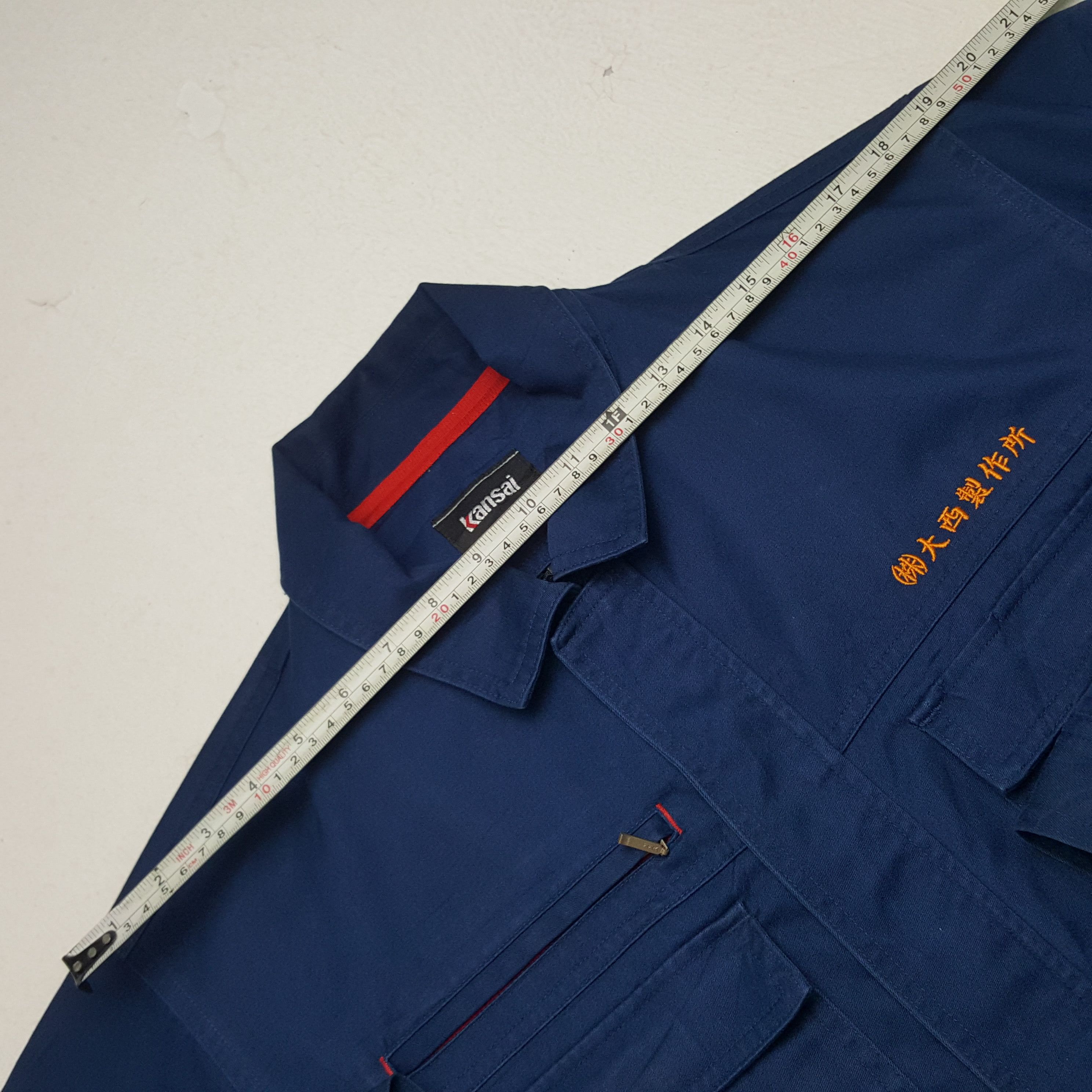 Vintage Vintage Kansai X Skulls Zero Custom Logo Work Jacket Size US L / EU 52-54 / 3 - 6 Thumbnail