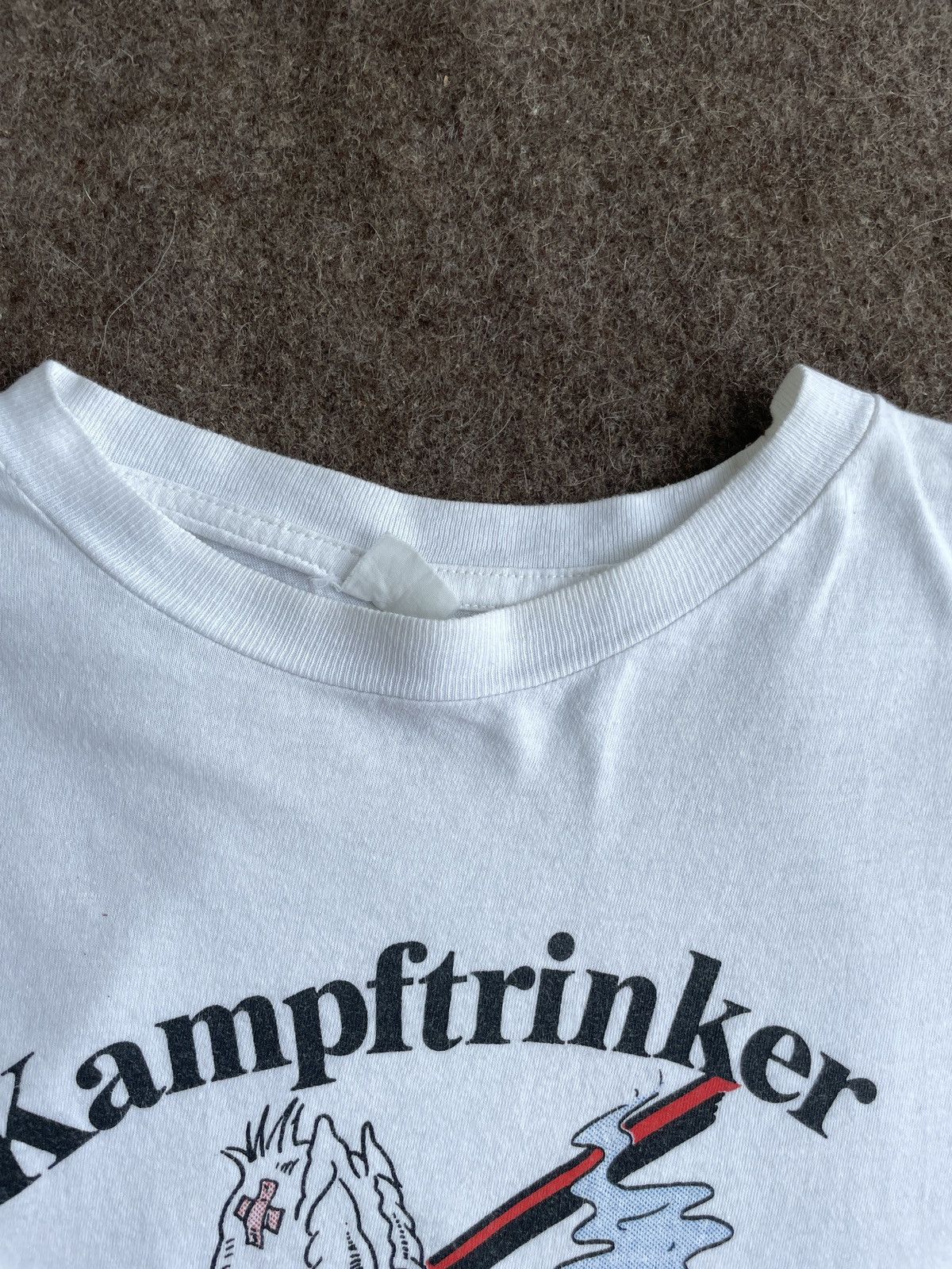 Vintage Vintage T-shirt Kampftrinker Size US M / EU 48-50 / 2 - 4 Thumbnail