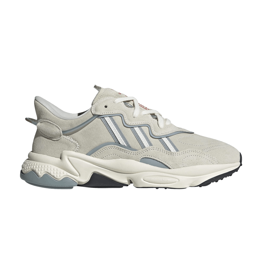 image of Adidas Ozweego Off White Magic Grey Shoes in Cream, Men's (Size 5)