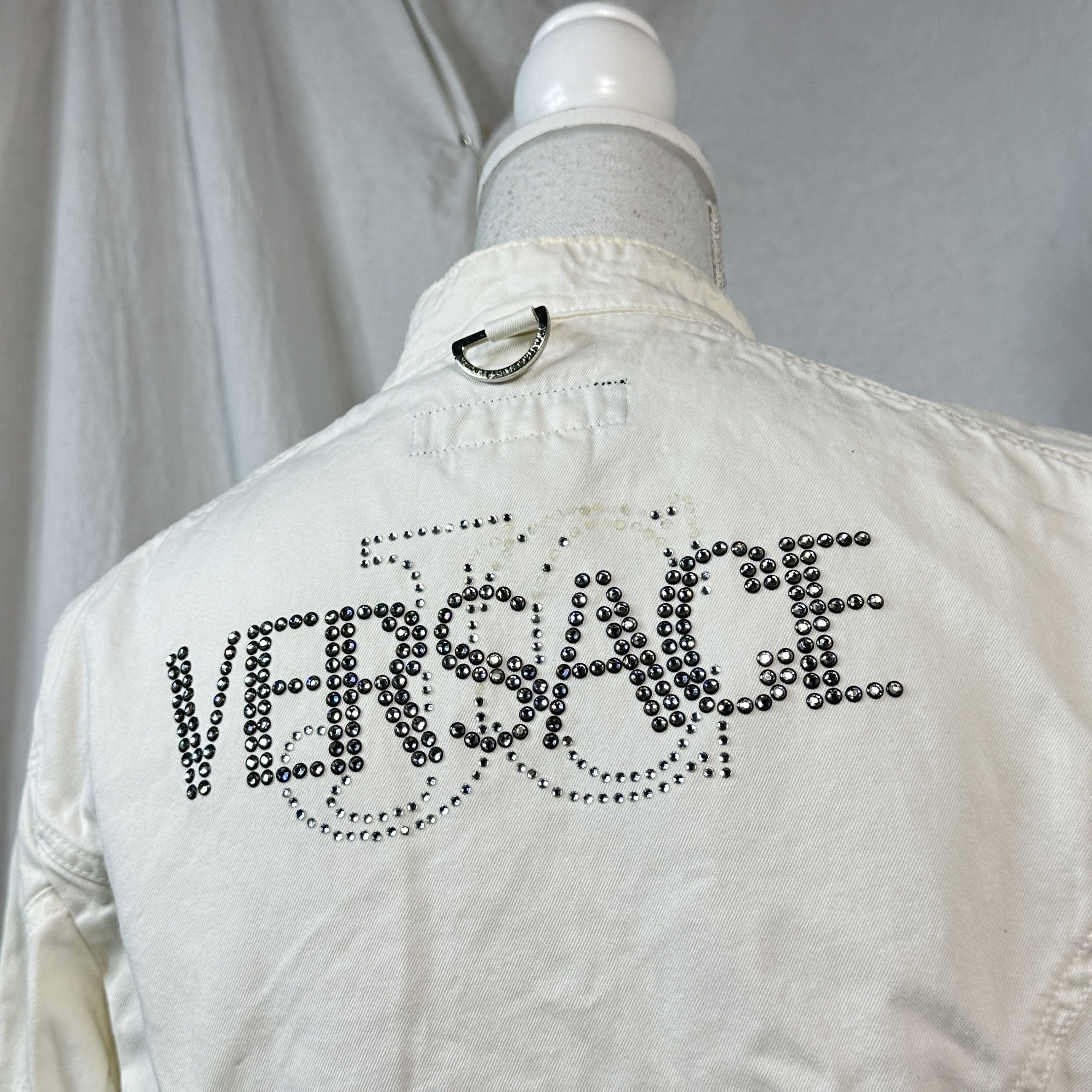 Versace × Vintage Women's Fitted Vintage Versace Y2K Jacket Size S / US 4 / IT 40 - 10 Thumbnail