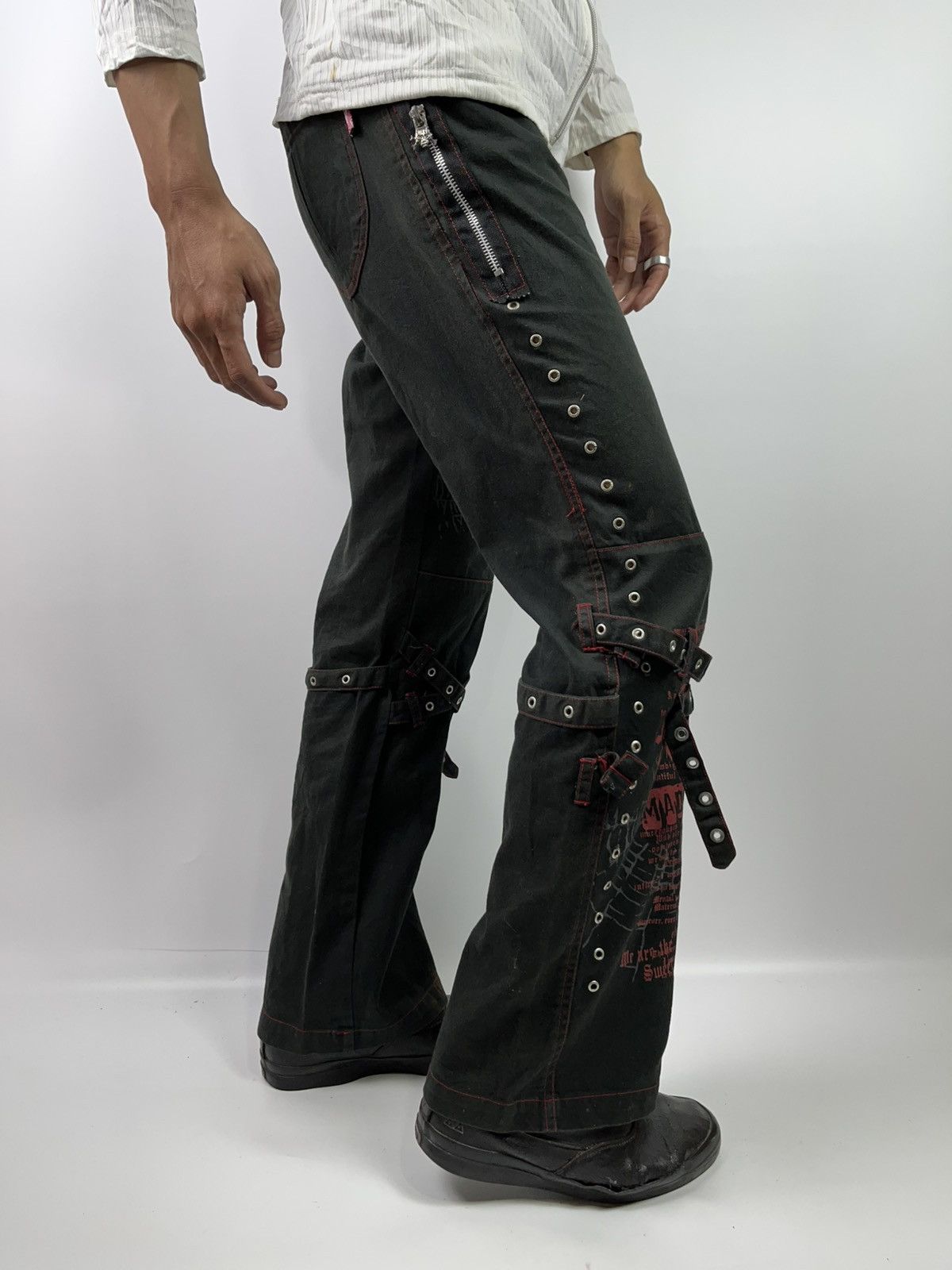 Hysteric Glamour × If Six Was Nine × Japanese Brand Japanese vintage Flared Mad Punk gothic Size US 30 / EU 46 - 15 Thumbnail