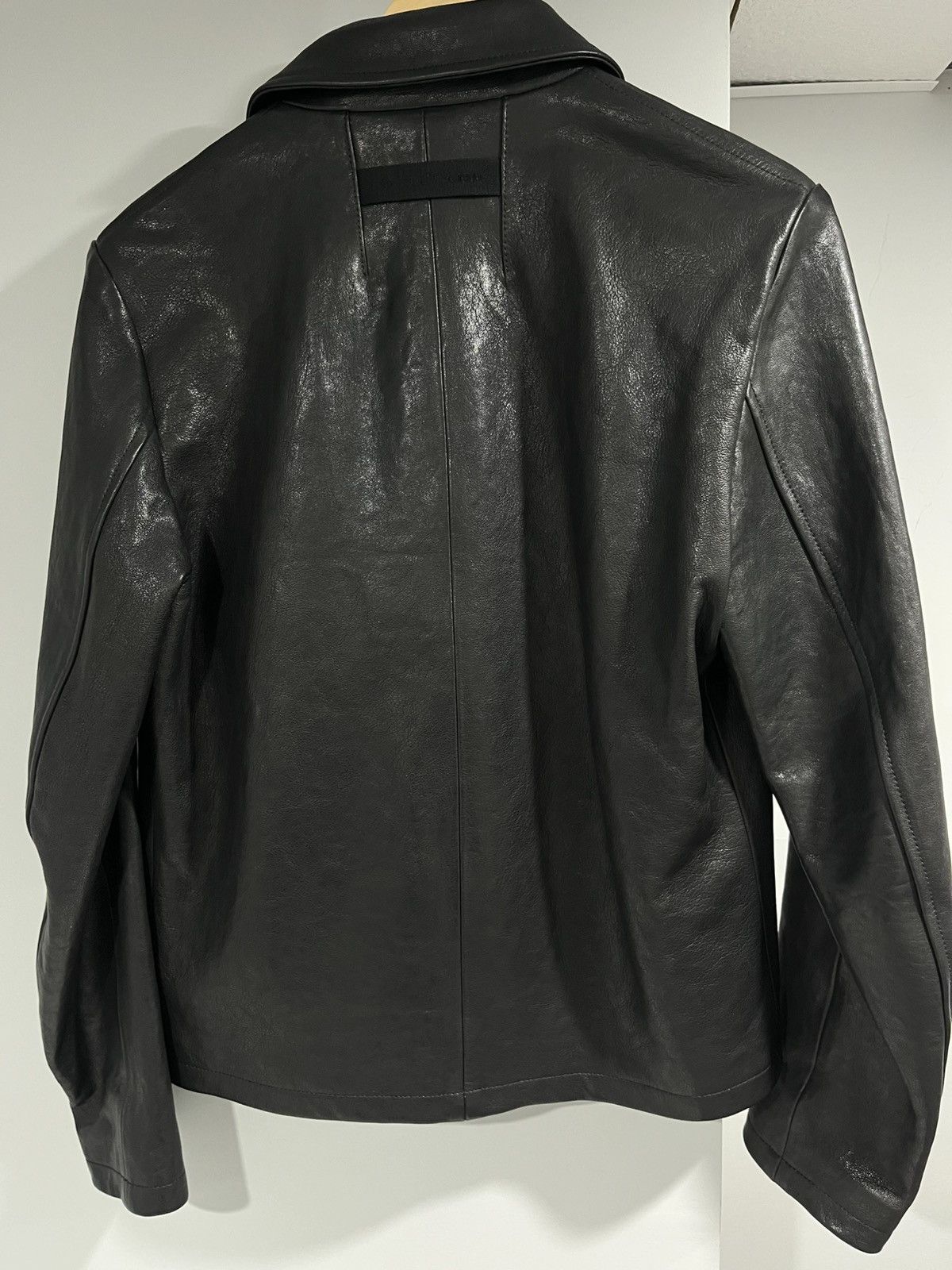 1017 ALYX 9SM Alyx Black Lamb Leather Jacket Size US S / EU 44-46 / 1 - 2 Thumbnail