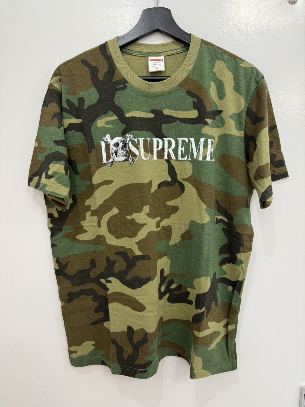 トップス Supreme Skull Tee Woodland Camo XXL Supreme Supreme Skull Tee Woodland Camo | stockx | REVERSIBLE