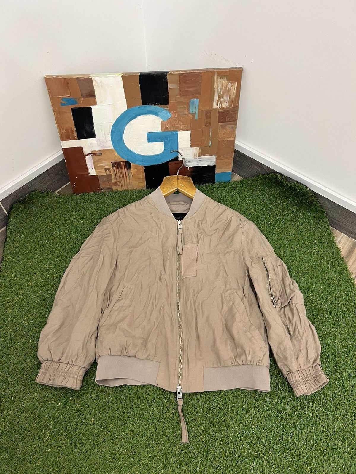 All Saints Quin Bomber jacket women's viscose