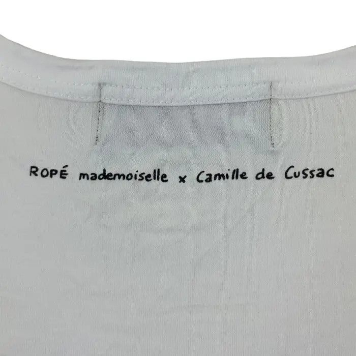 Vintage ROPE MADEMOISELLE x CAMILLE DE CUSSAC Tee Shirt Size S / US 4 / IT 40 - 6 Thumbnail