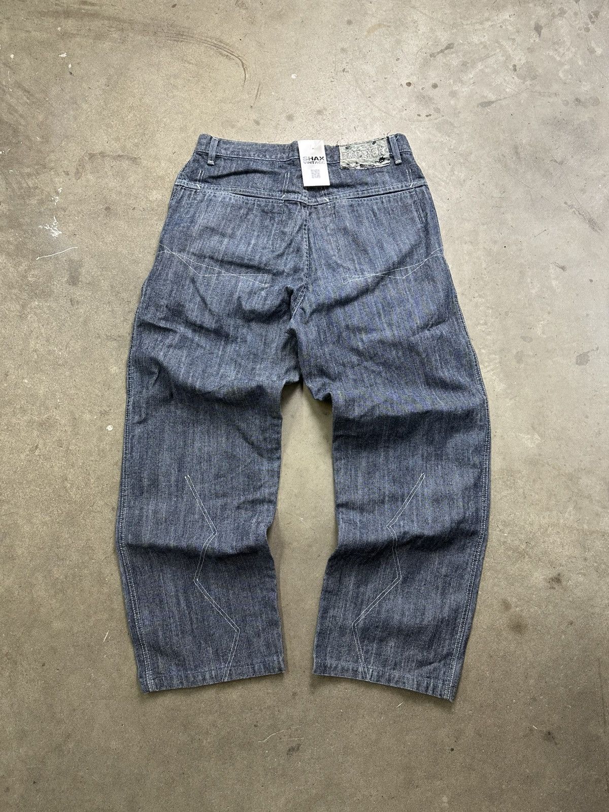 Other Patrick Clark Y2K SAMPLE Baggy Denim 36" Size US 36 / EU 52 - 2 Thumbnail