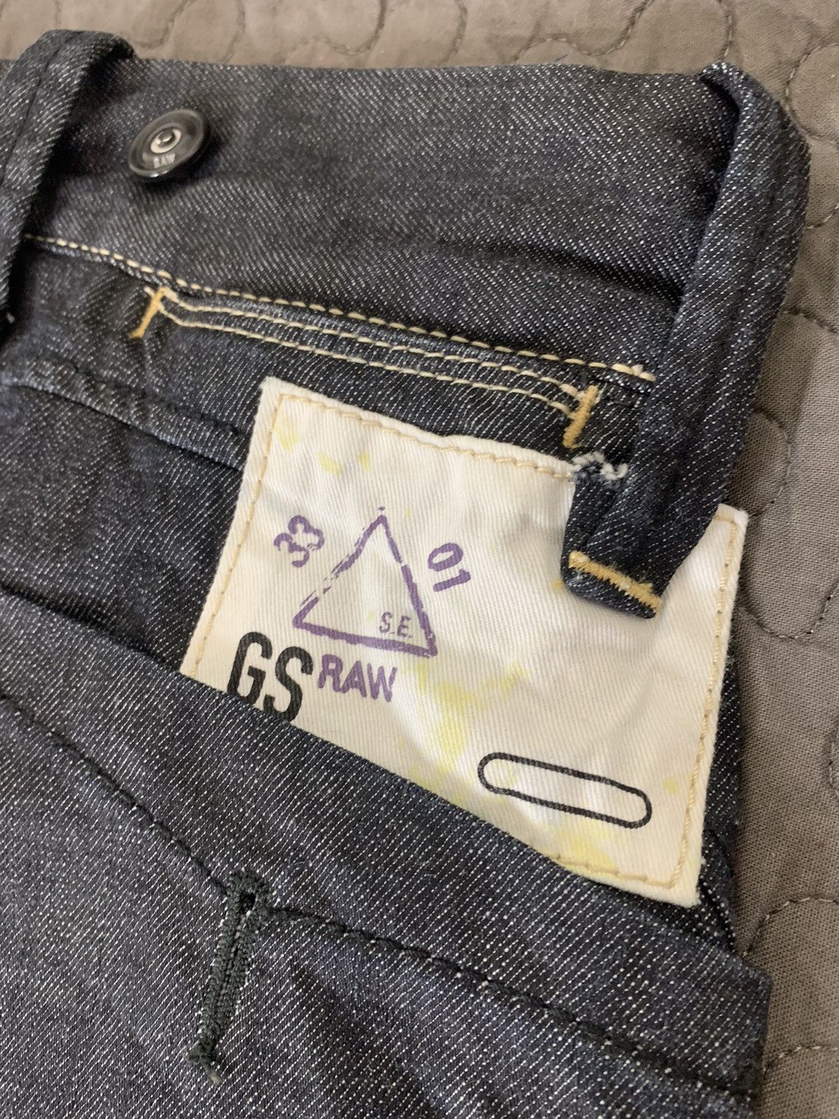 G-Star G Star Raw Denim Jeans Size US 30 / EU 46 - 22 Thumbnail