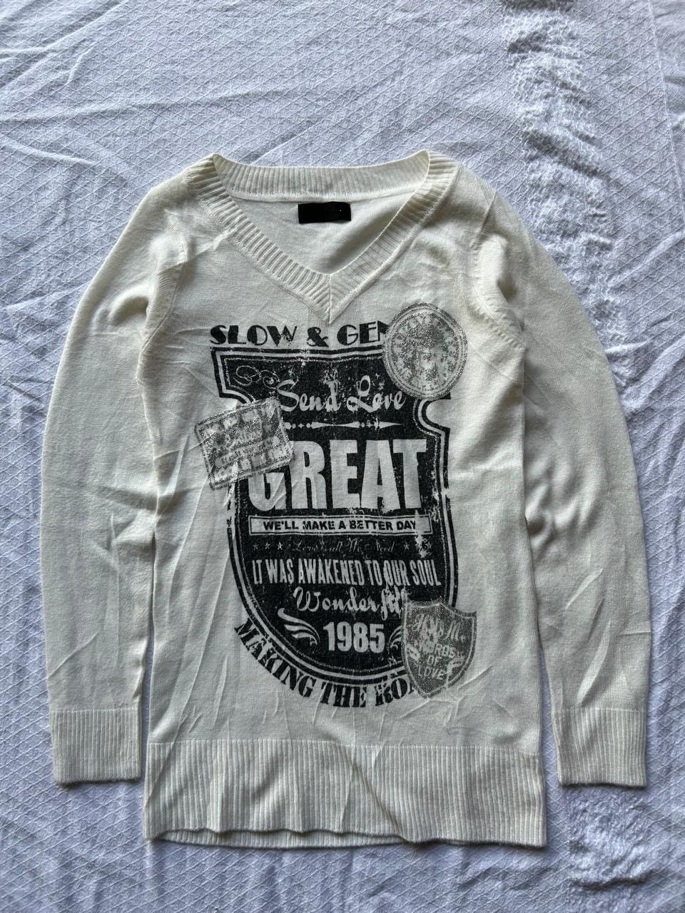 Japanese Brand Candy soda japanese knitt issey miyake style Size US L / EU 52-54 / 3 - 1 Thumbnail