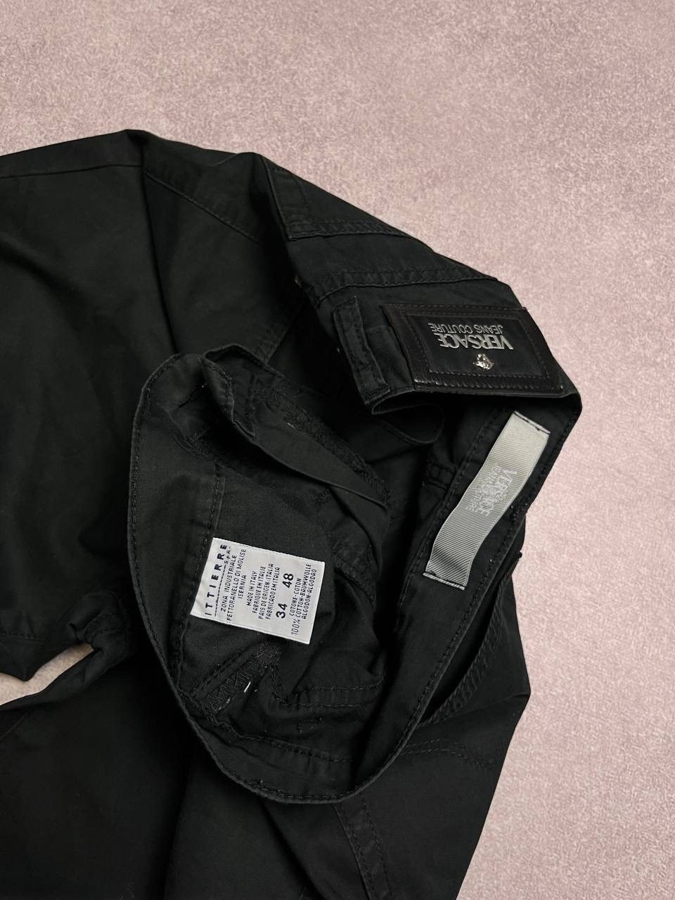 Versace Vintage Versace Medusa Baggy Jeans Y2K 34 Size US 34 / EU 50 - 10 Thumbnail