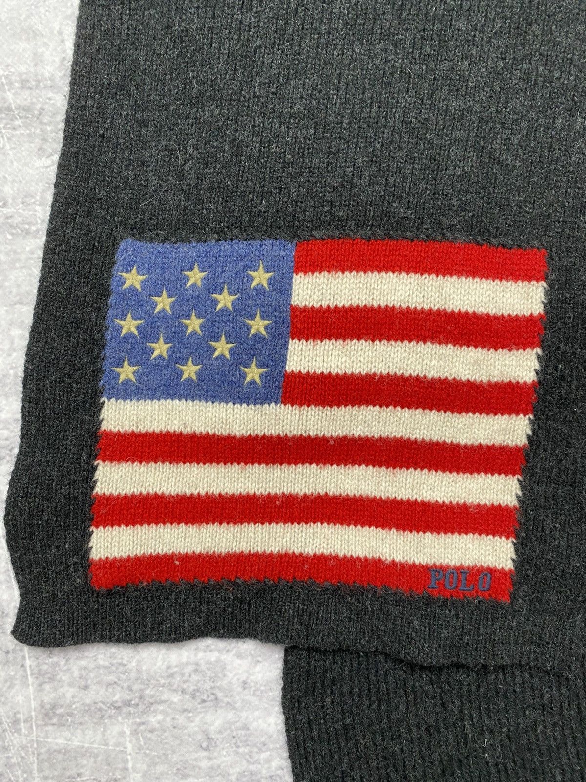 Polo Ralph Lauren × Ralph Lauren Oldmoney Polo Ralph Lauren vintage USA scarf Size ONE SIZE - 2 Thumbnail