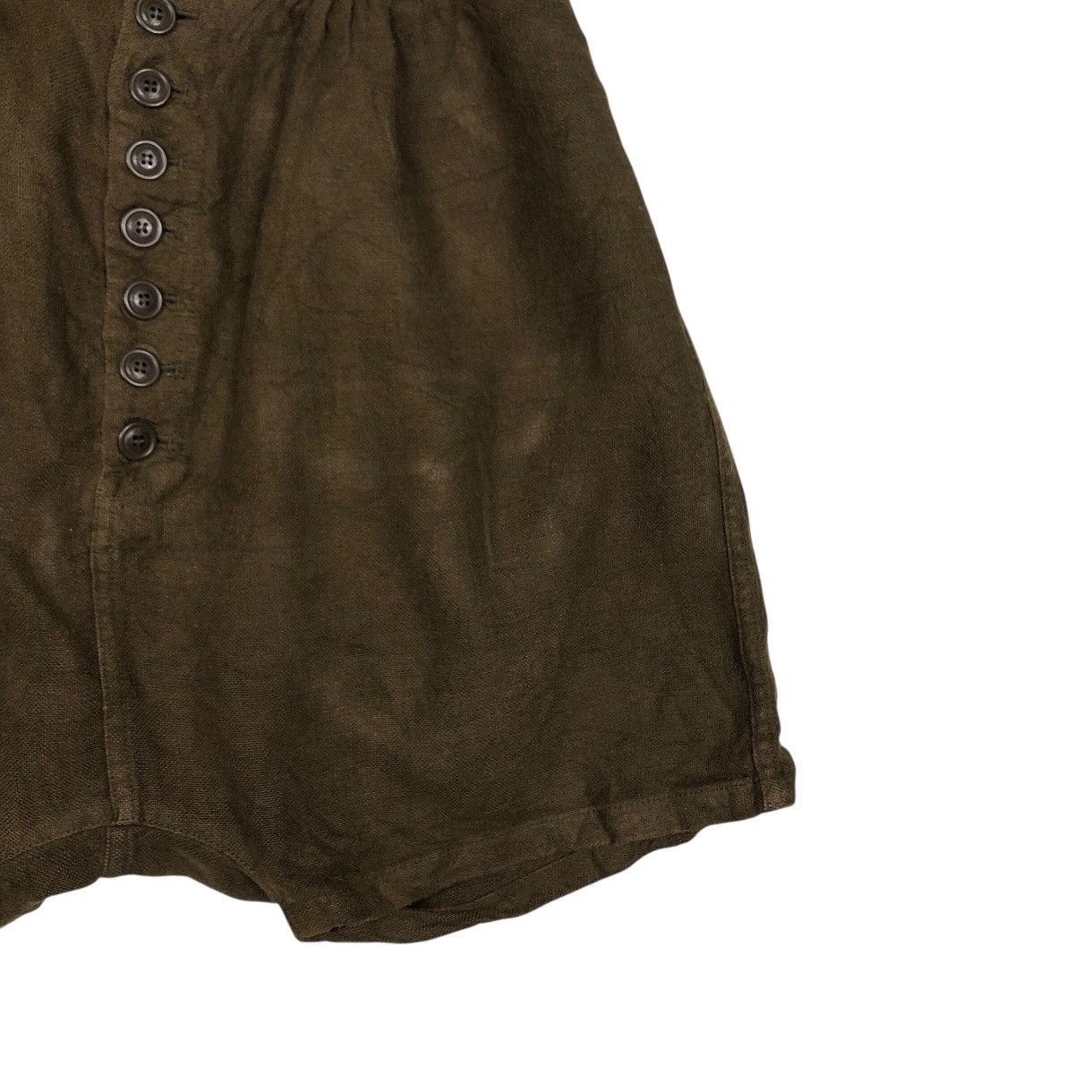 Sunao Kuwahara 📌Rich Brown Vintage Short Pants Sunaokuwahara Issey Miyake Size 30" / US 8 / IT 44 - 6 Thumbnail