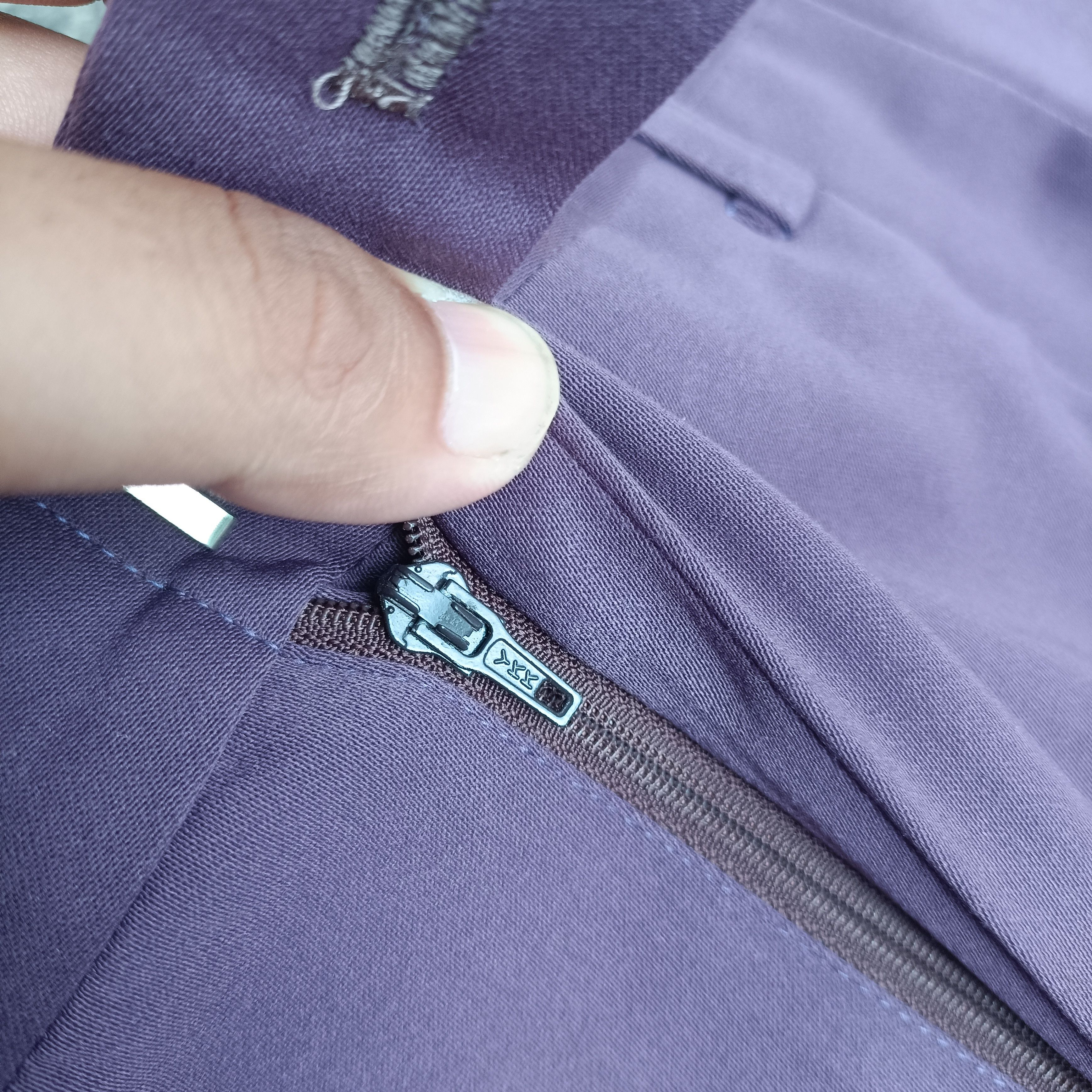 Balenciaga Vintage Balenciaga Casual Purple Logo trouser Pants Size US 33 - 10 Thumbnail