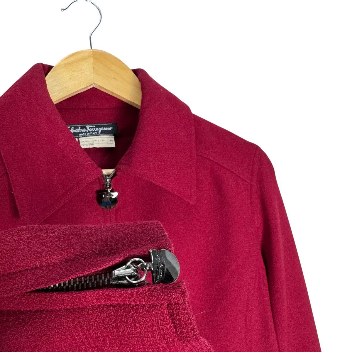 Salvatore Ferragamo 🌟SALVATORE FERRAGAMO ZIPPER JACKET Size S / US 4 / IT 40 - 5 Thumbnail