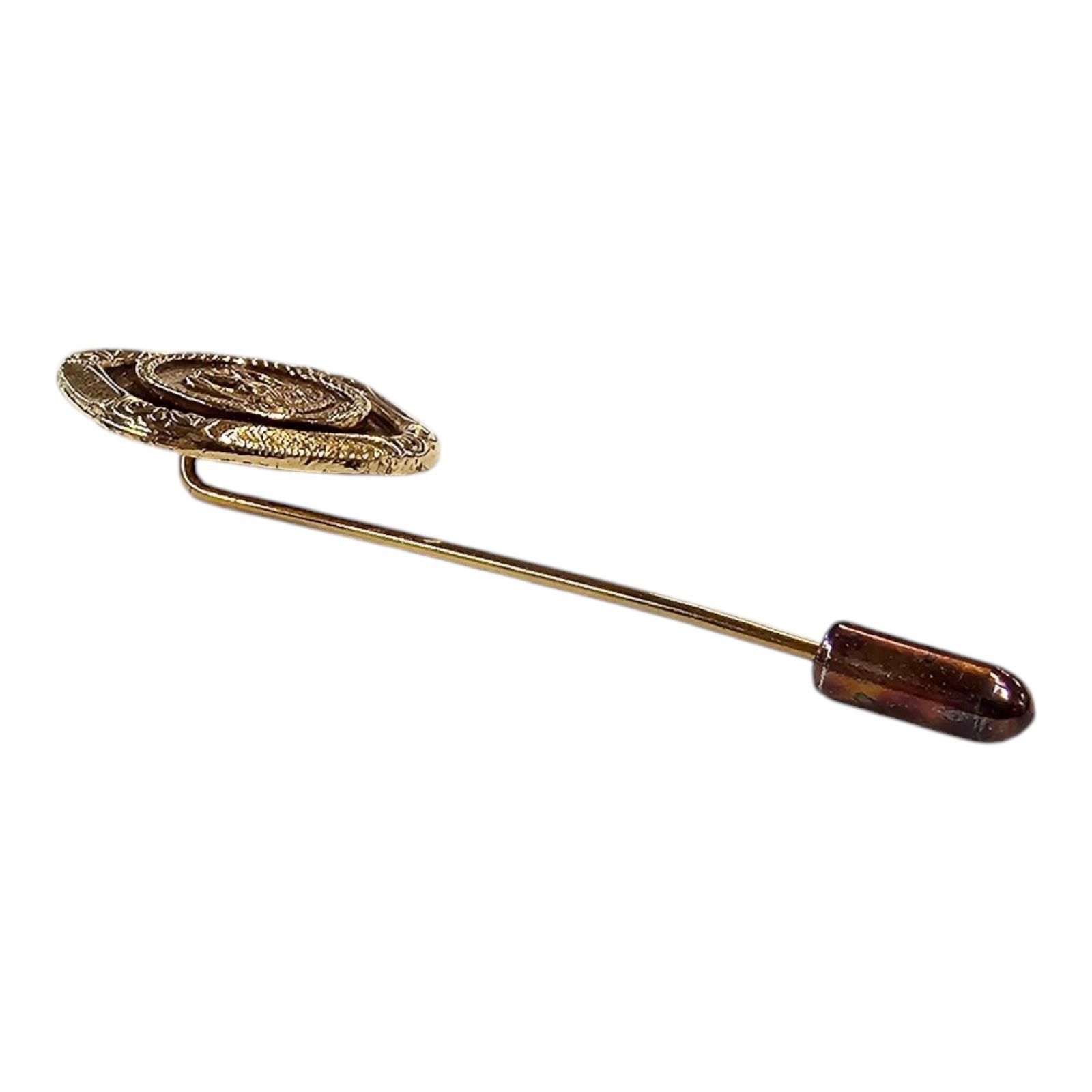 Other Phoenix Rising Stick Pin Flames Egyptian Pharaoh Head Coin L Size ONE SIZE - 6 Thumbnail