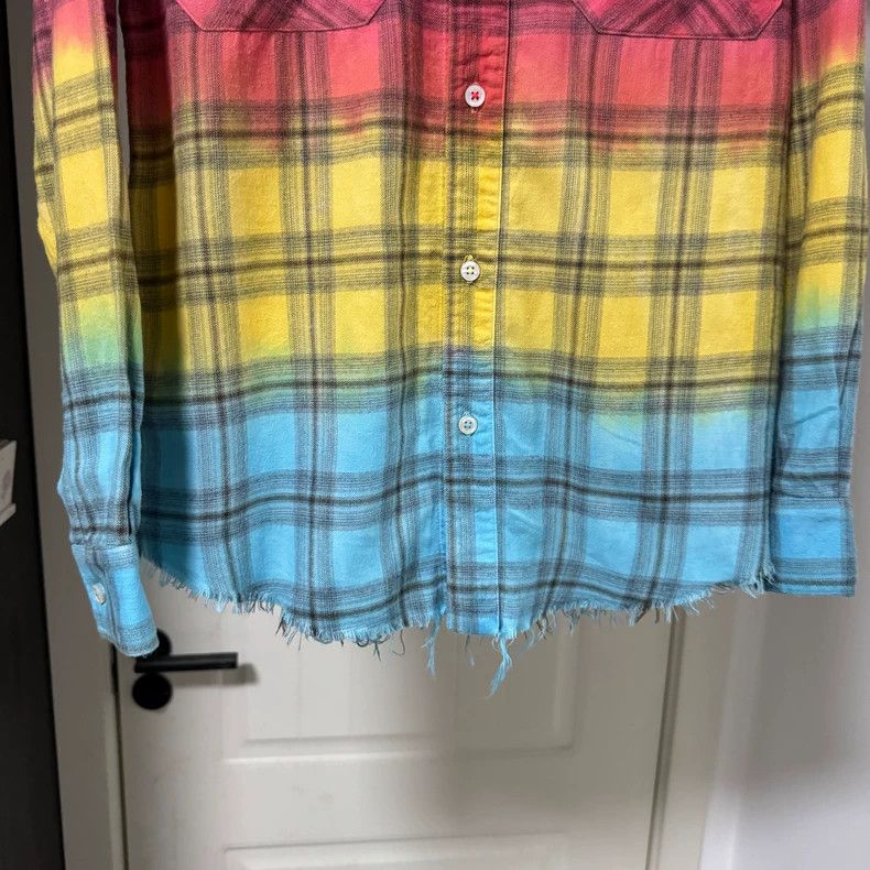 Amiri Amiri 18ss rainbow shirt Size US XS / EU 42 / 0 - 4 Thumbnail