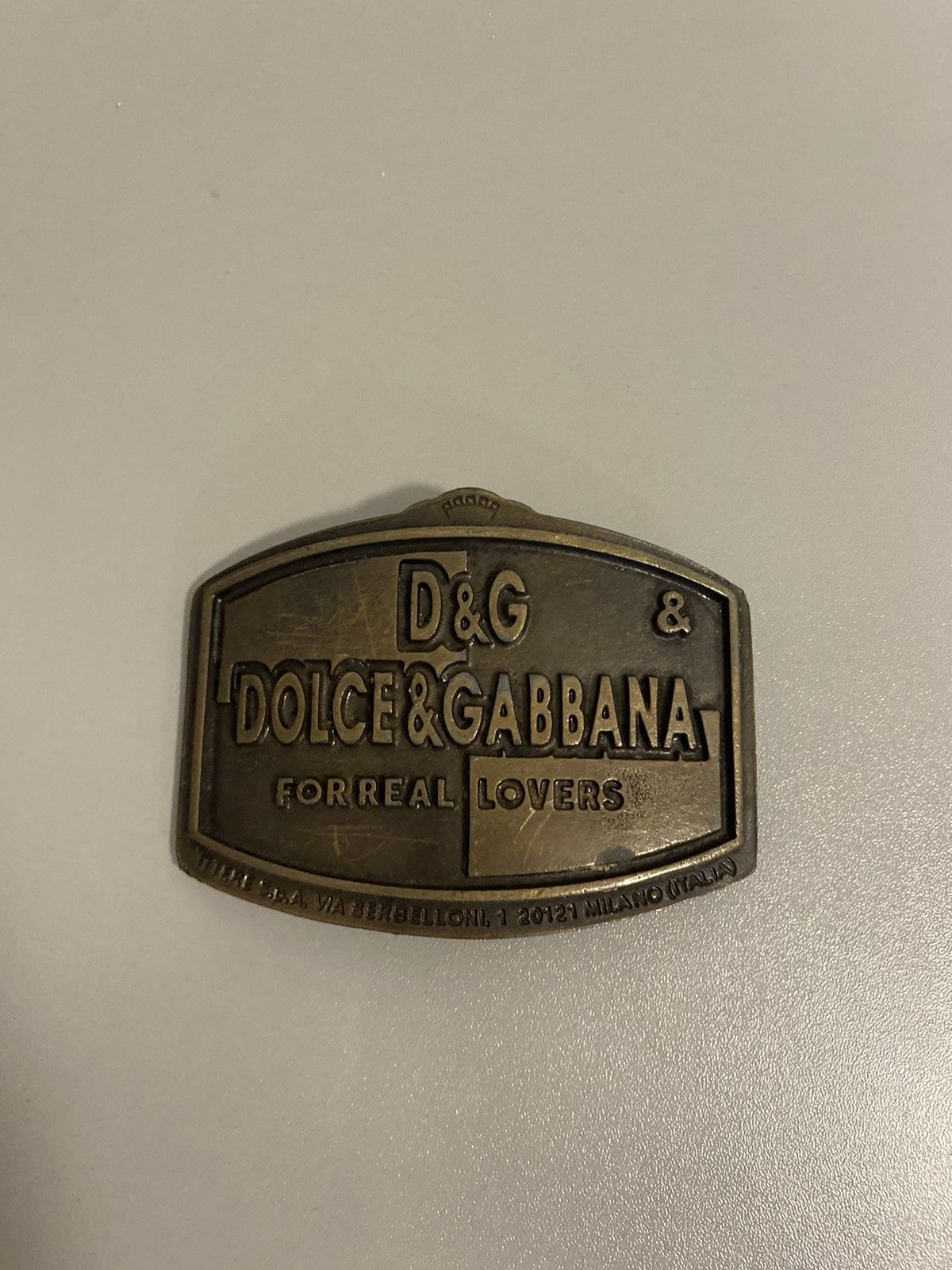 Dolce & Gabbana × Vintage Dolce Gabbana “For Lovers” vintage belt 90s Size ONE SIZE - 3 Thumbnail