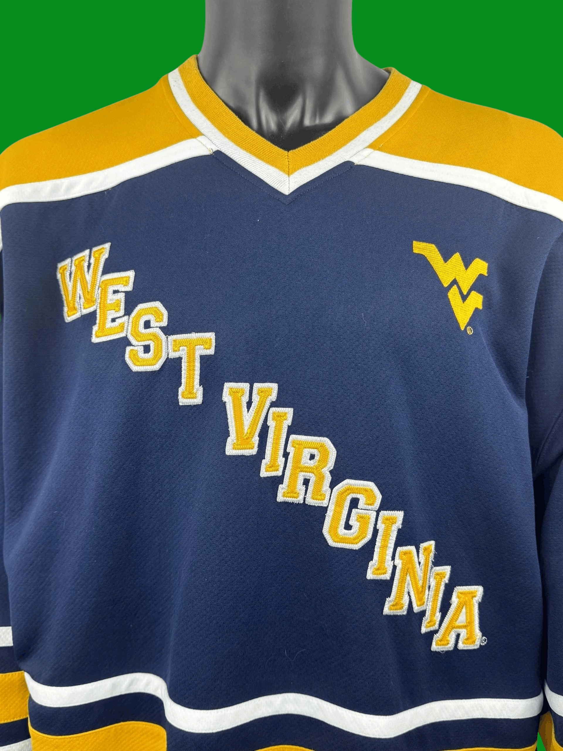 Steve And Barrys VTG Steve & Barry’s WVU Mountaineers Hockey Jersey #99 Size US M / EU 48-50 / 2 - 3 Thumbnail