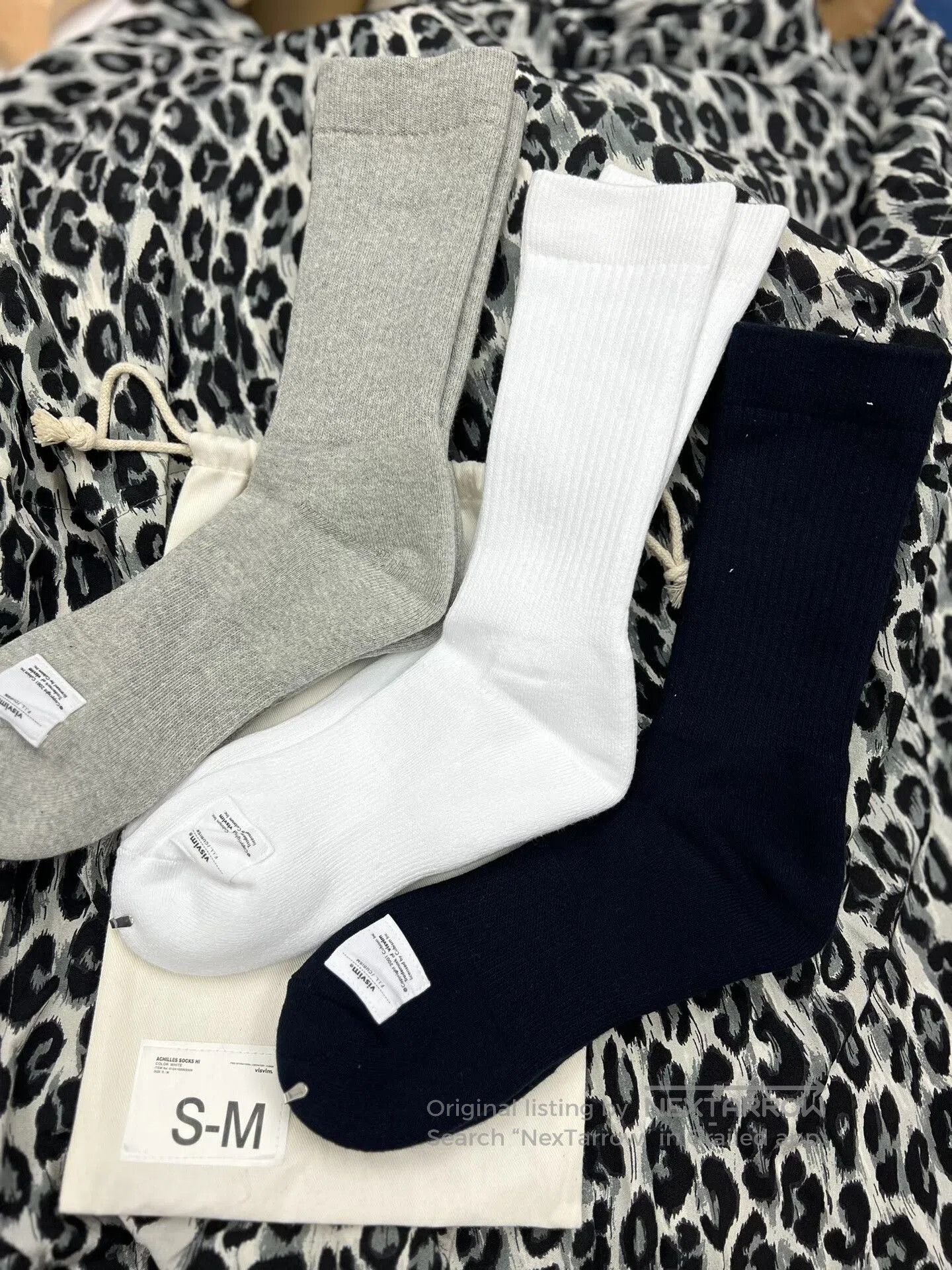 Visvim 26SS VISVIM ACHILLES SOCKS HI. Size ONE SIZE - 1 Thumbnail